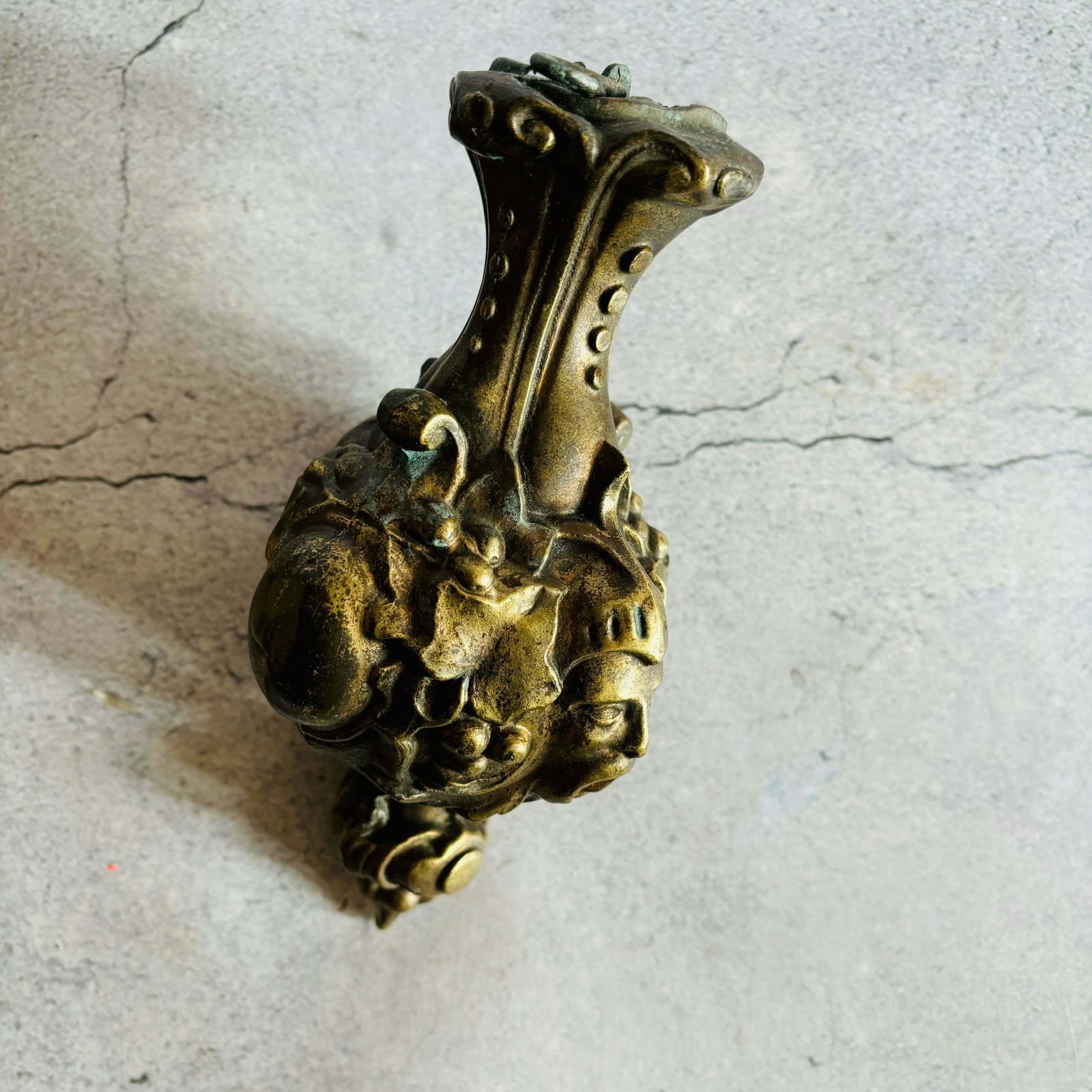 Antique Heavy Ornate Clock Weight