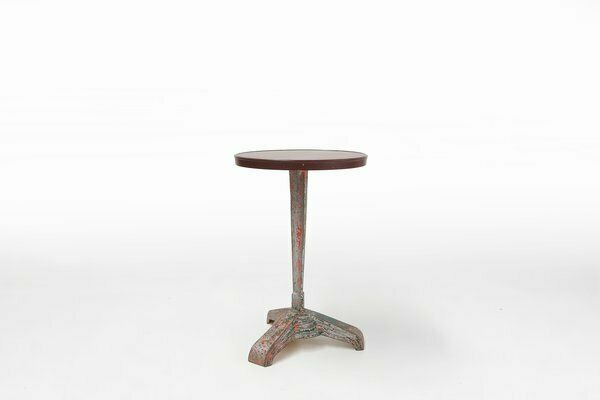 photo buy Bistro Table With Bakelite Top By Louis Vuitton For Rex, France, 1930s