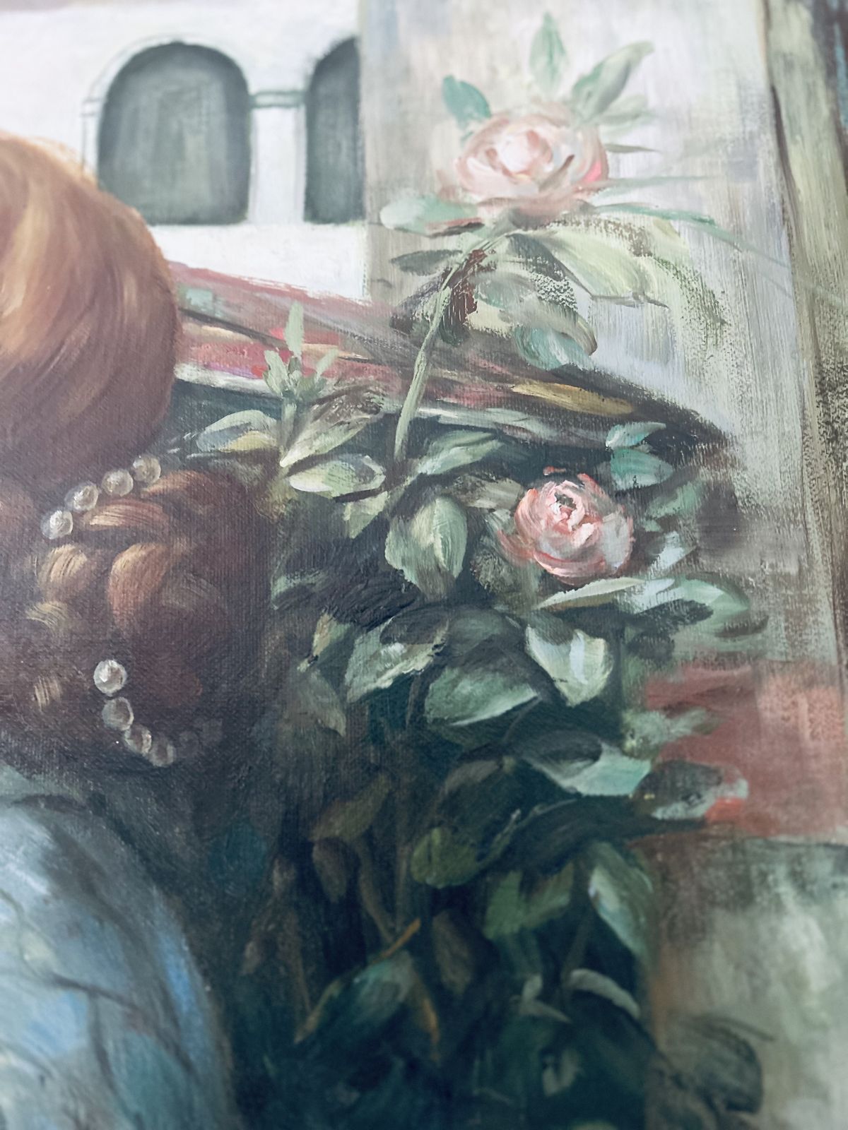 The Soul Of The Rose   Oil On Canvas