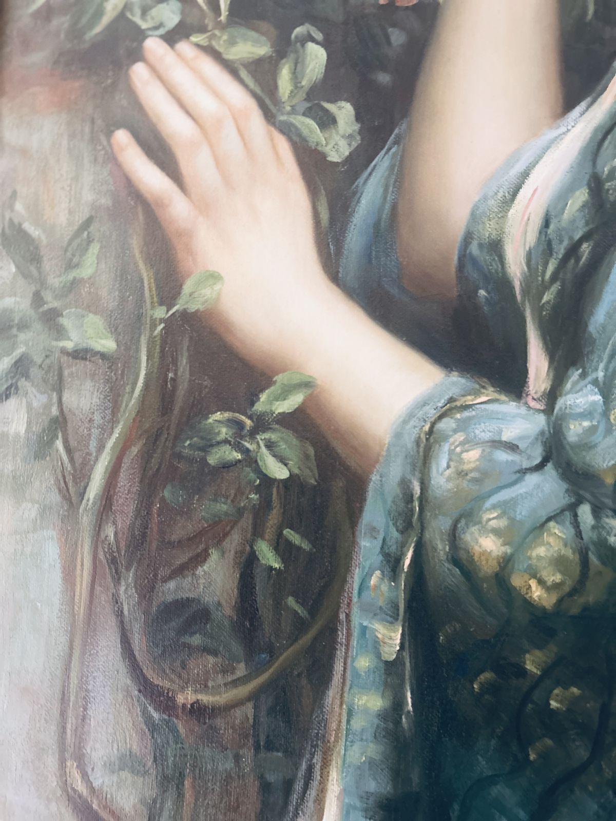 The Soul Of The Rose   Oil On Canvas photo for sale
