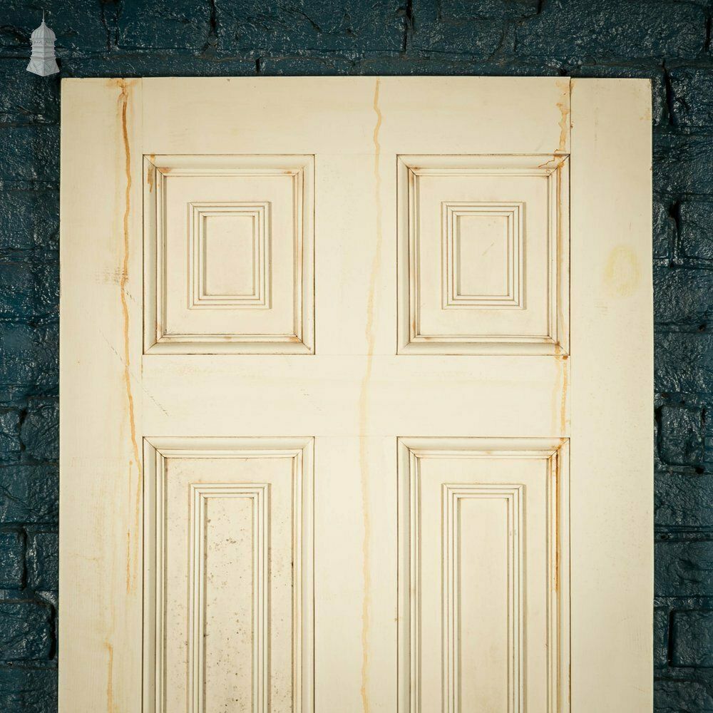 Pine Paneled Door, 6 Moulded Panel photo for sale