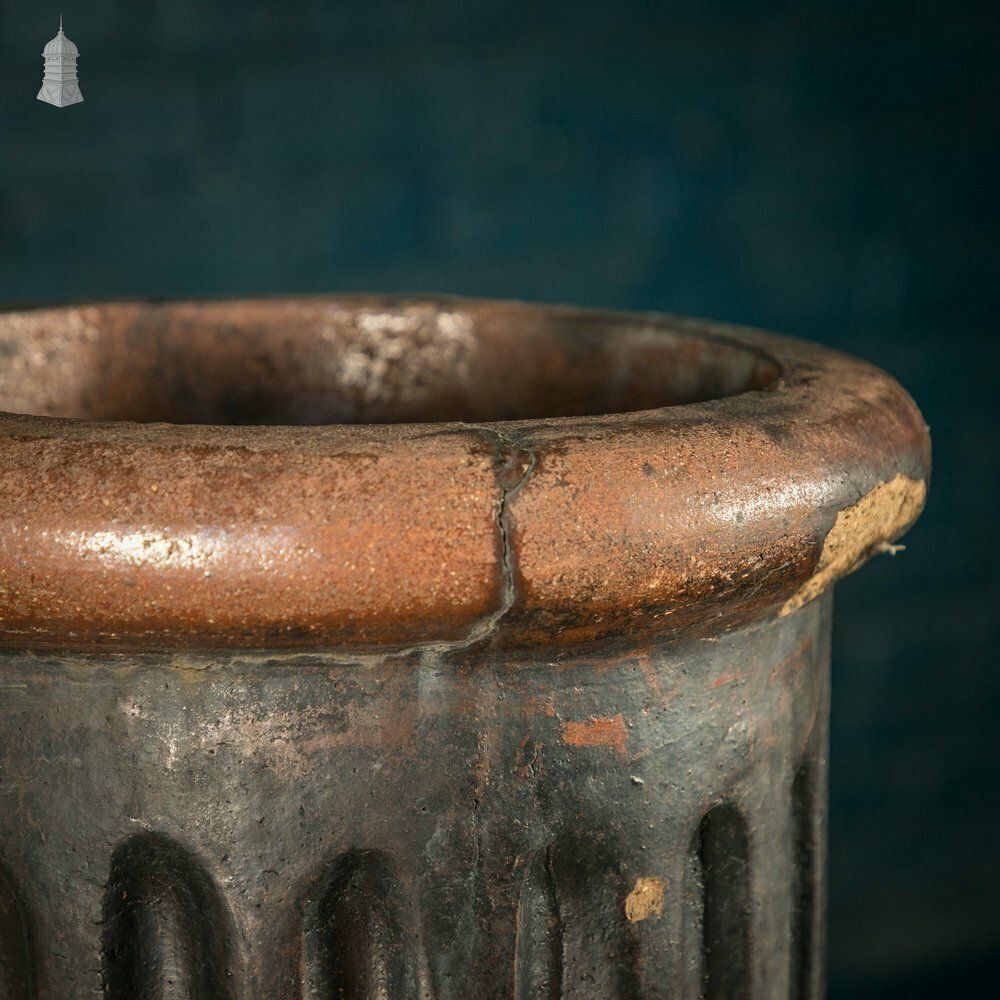 420.0 Long Tom Chimney Pot, Salt Glazed photo