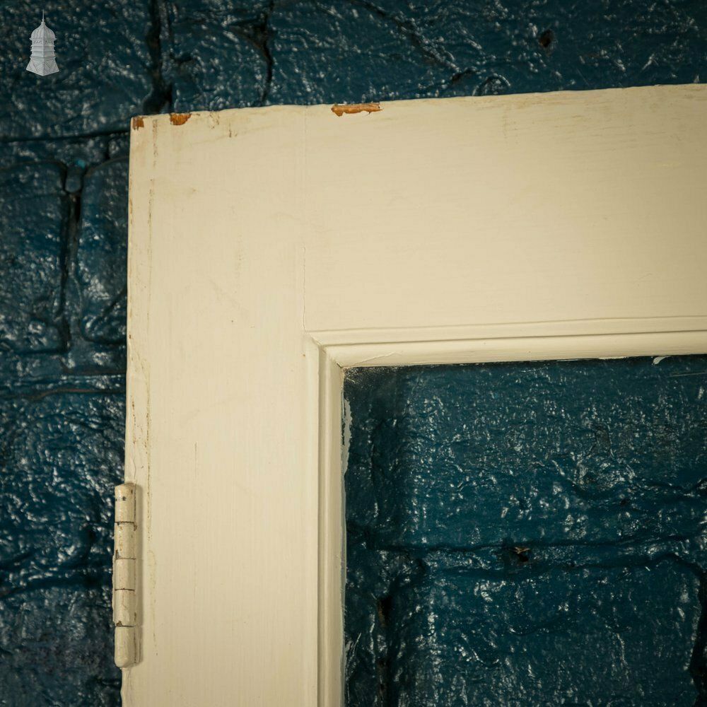 Half Glazed Door, 4 Panel White Painted photo buy