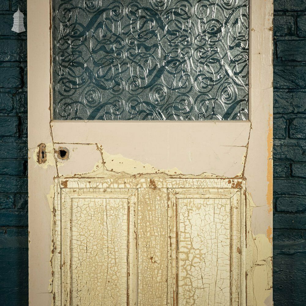 Half Glazed Door, Moulded 3 Panel, Textured Glass photo furniture