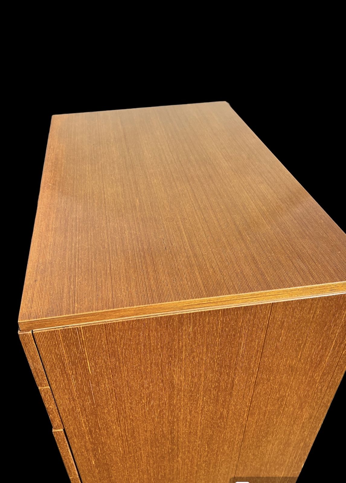 Mid Century Teak Tallboy By Stonehill  6 Graduated Drawers photo Furniture