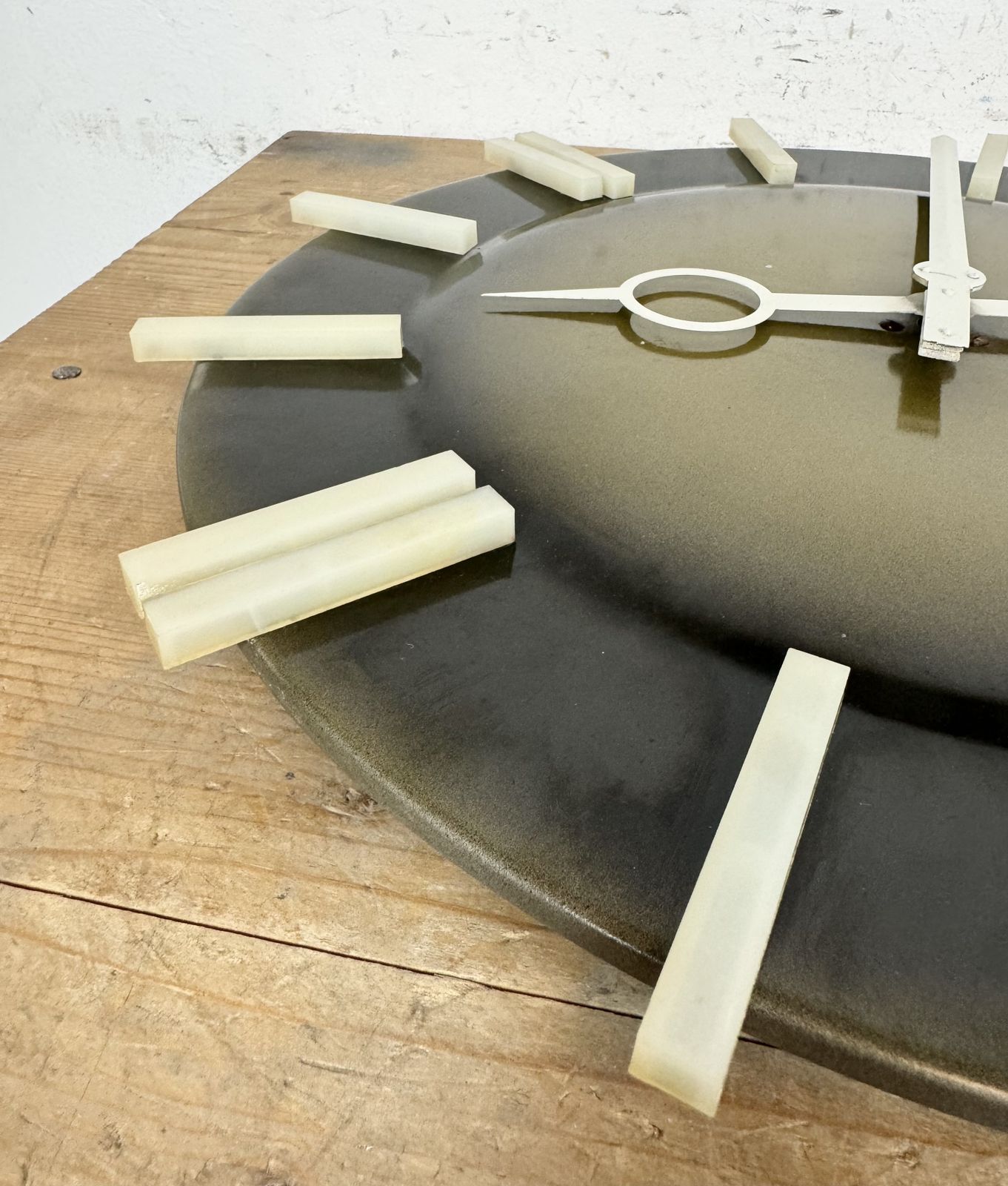 Home Decor Industrial Office Wall Clock From Pragotron, 1970s photo