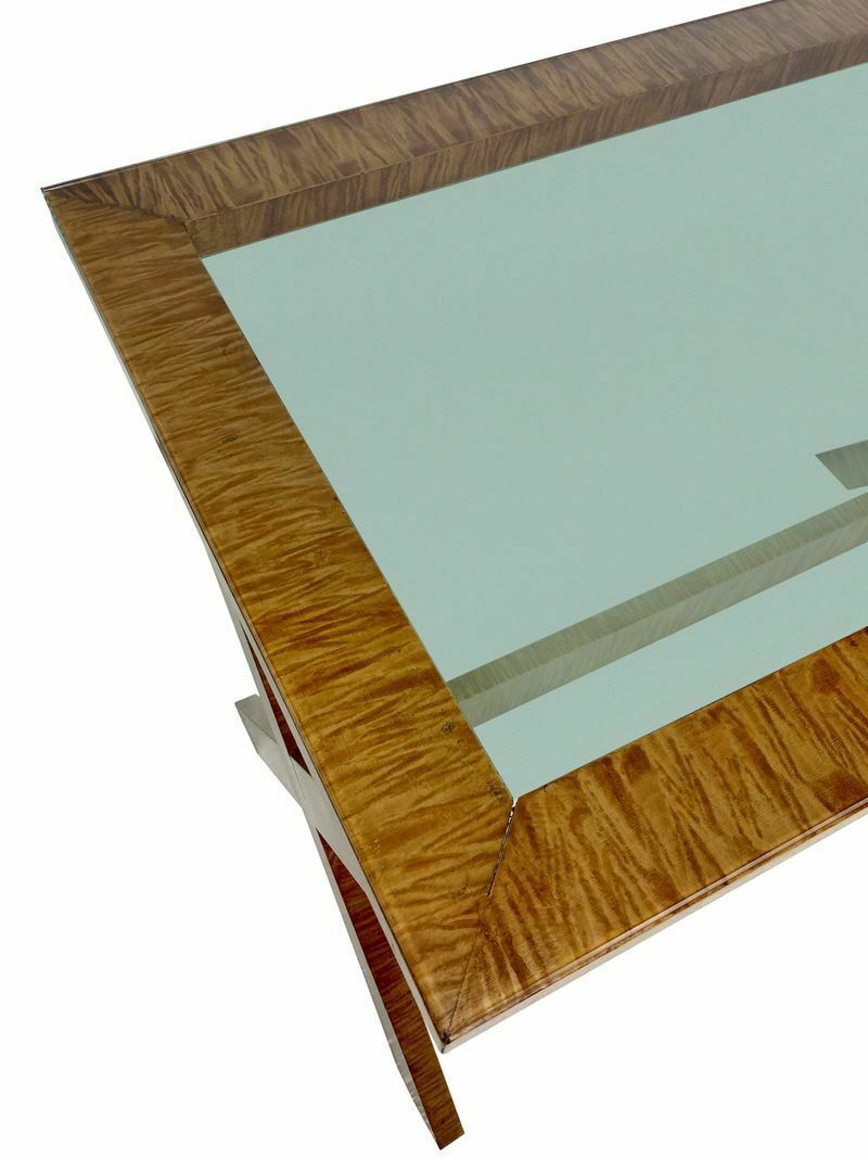 A French Mid Century Faux Bois Console Table photo 1121.0