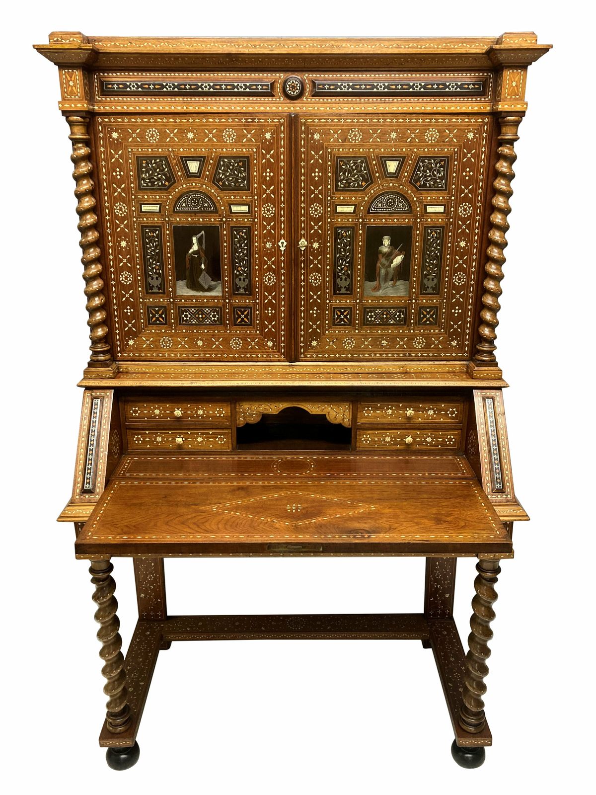A Cabinet Secretaire By Adriano Brambilla In The Moorish Taste