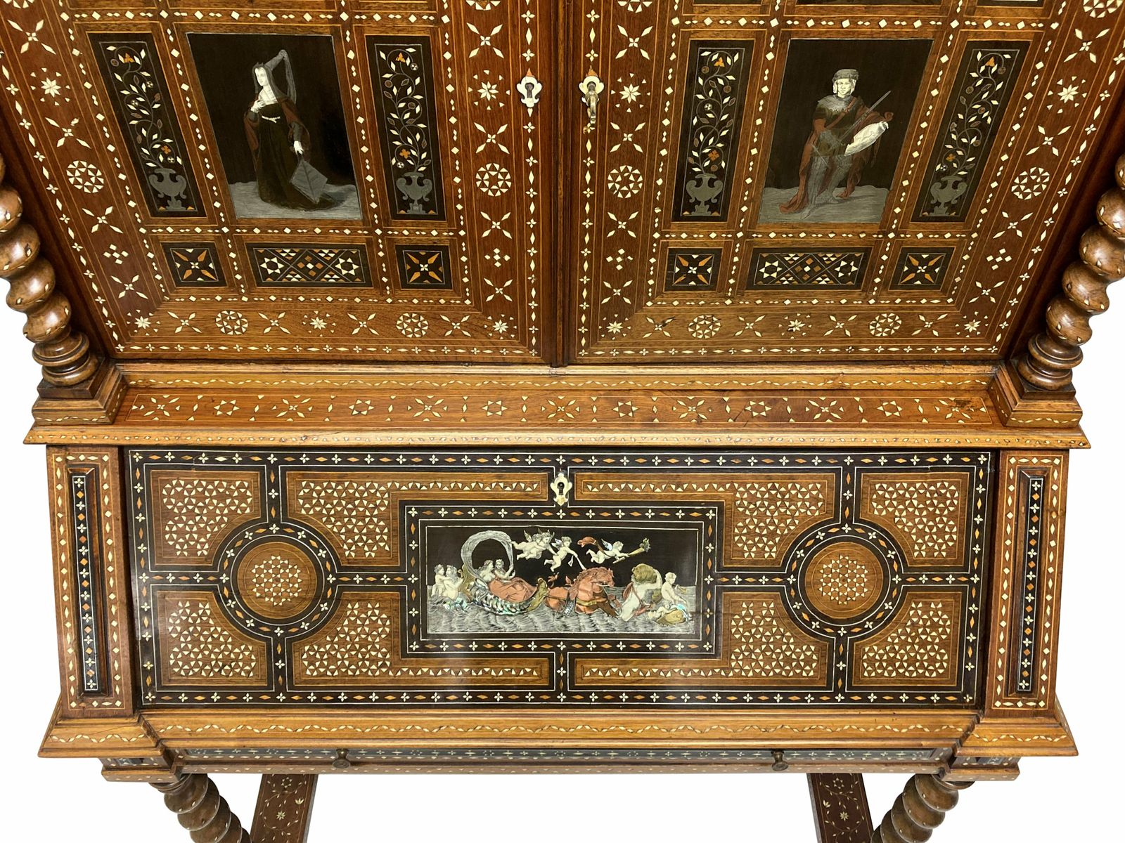 A Cabinet Secretaire By Adriano Brambilla In The Moorish Taste photo Furniture