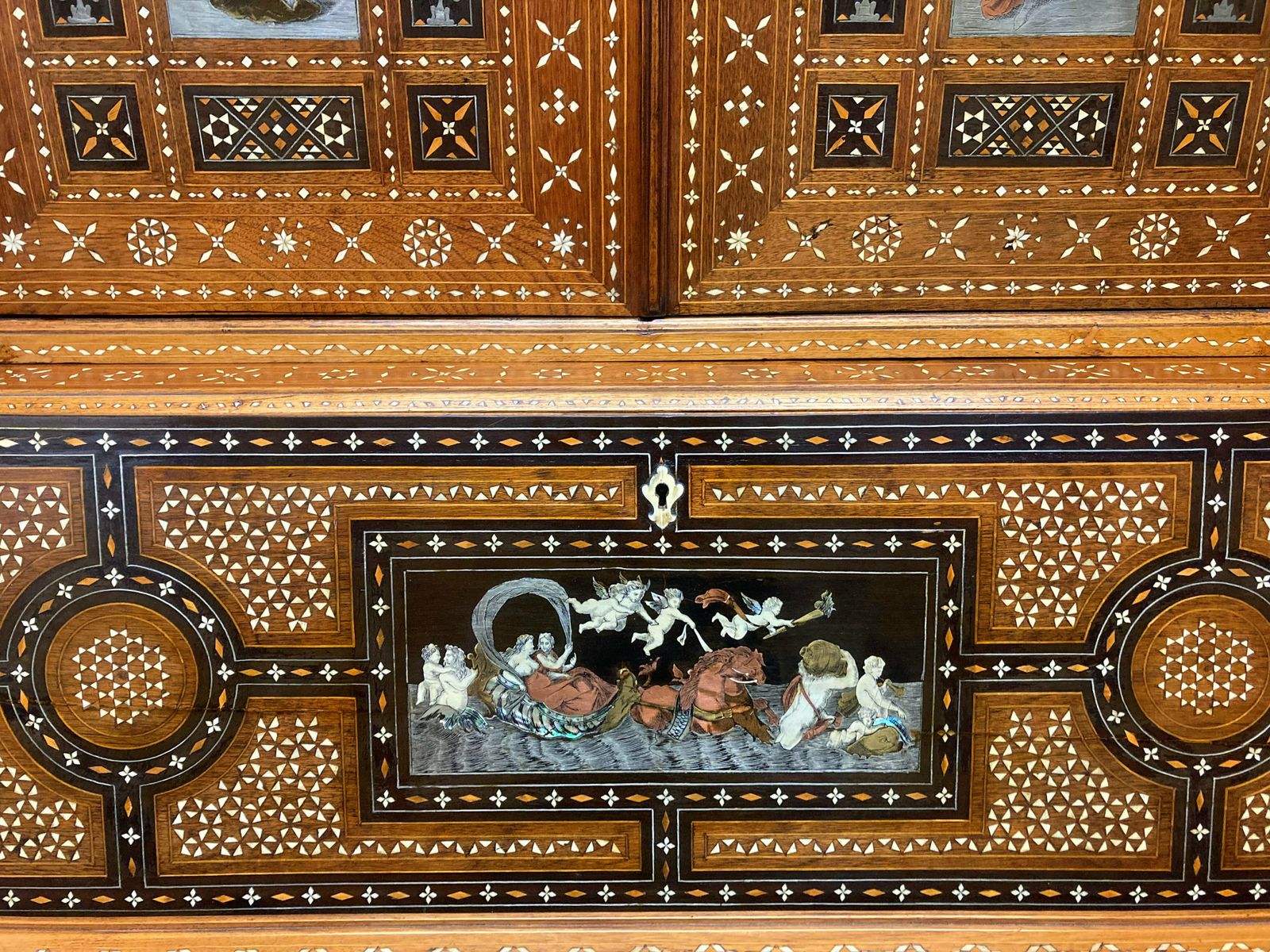 7670.0 A Cabinet Secretaire By Adriano Brambilla In The Moorish Taste photo