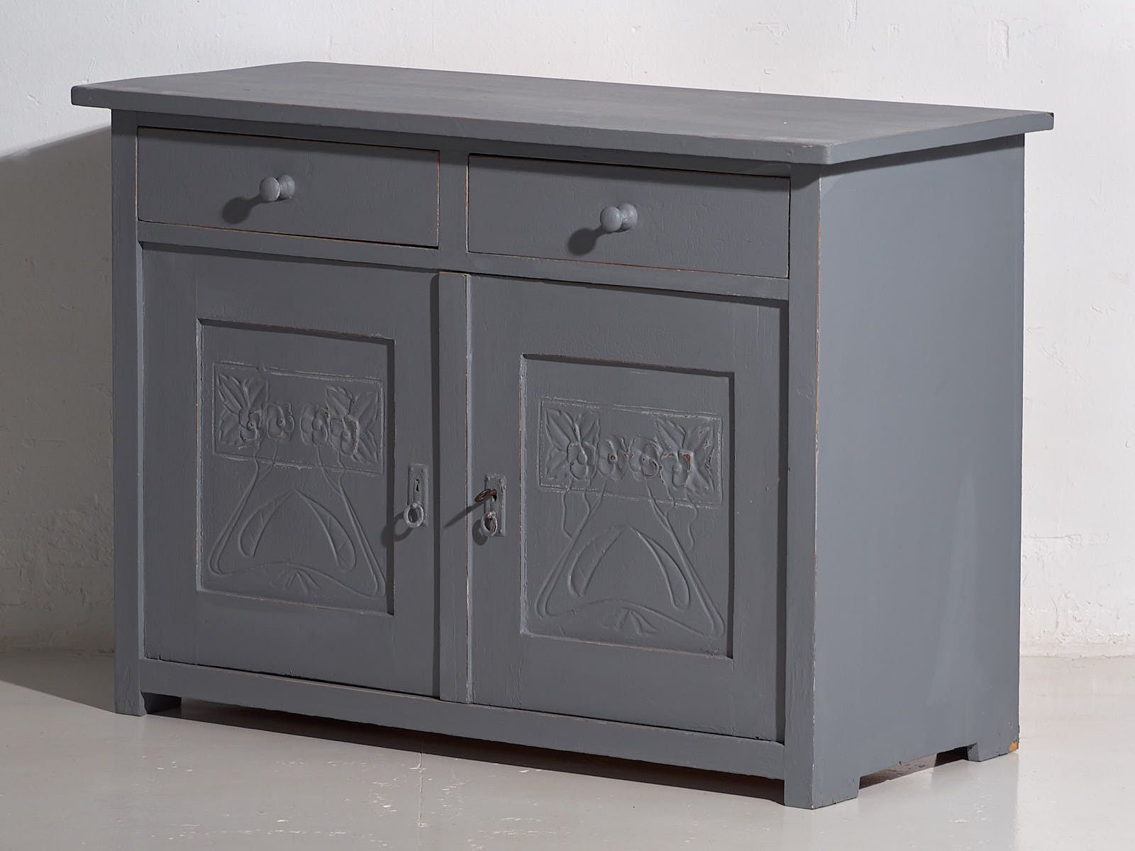 Antique Two Door Dresser (C.1920) #3 photo 948.0