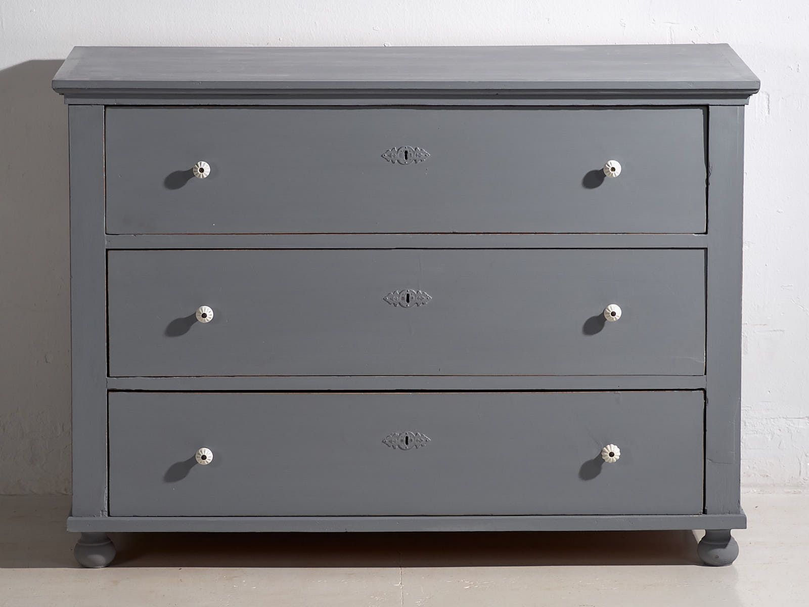 Antique Bedroom Chest Of Drawers (C.1920) #13 photo vinterior