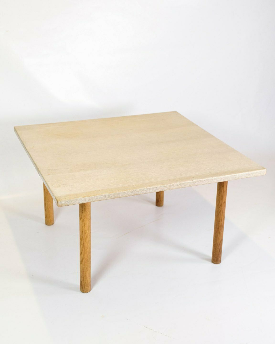 Coffee Table In Light Oak By Hans J. Wegner For Andreas Tuck Møbelfabrik From 1960s photo vintage