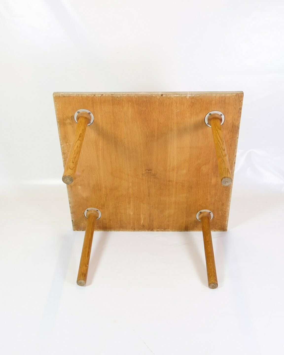 Furniture Coffee Table In Light Oak By Hans J. Wegner For Andreas Tuck Møbelfabrik From 1960s photo