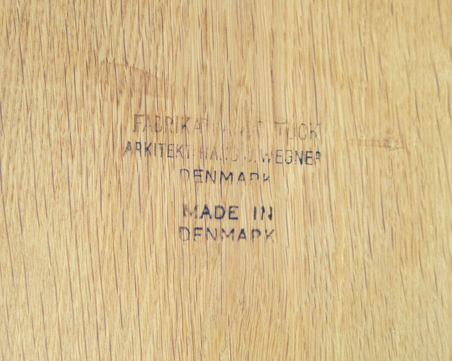 photo vinterior Coffee Table In Light Oak By Hans J. Wegner For Andreas Tuck Møbelfabrik From 1960s