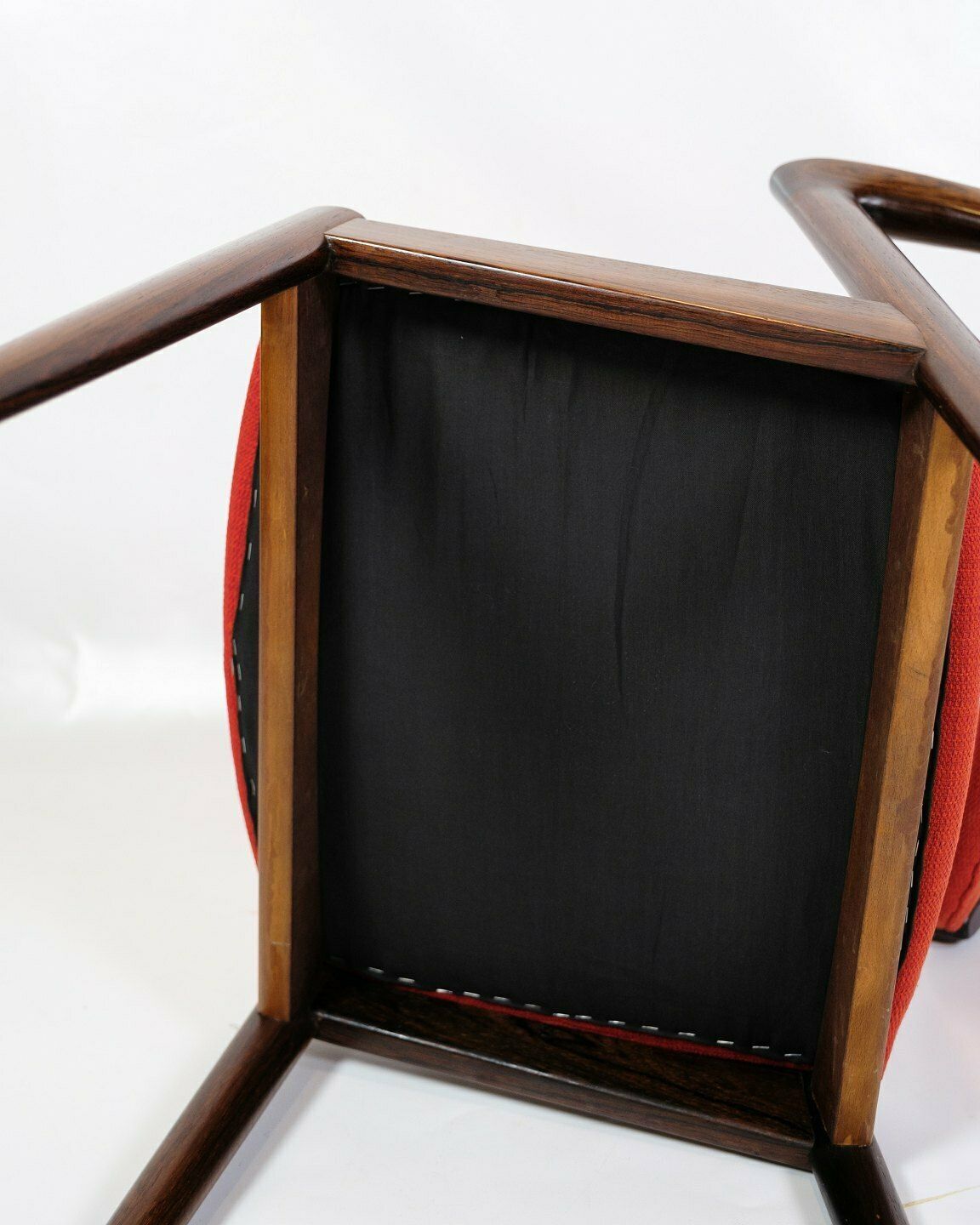 Set Of 6 Dining Table Chairs Model 42 In Rosewood By Kai Kristiansen  For Schou Andersen From 1960s photo vintage