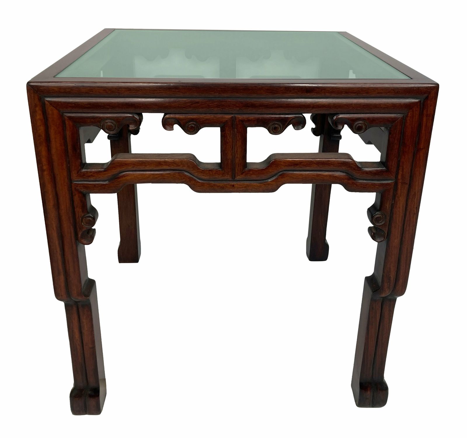 A Pair Of Mid Century Chinese Side Tables photo 1121.0