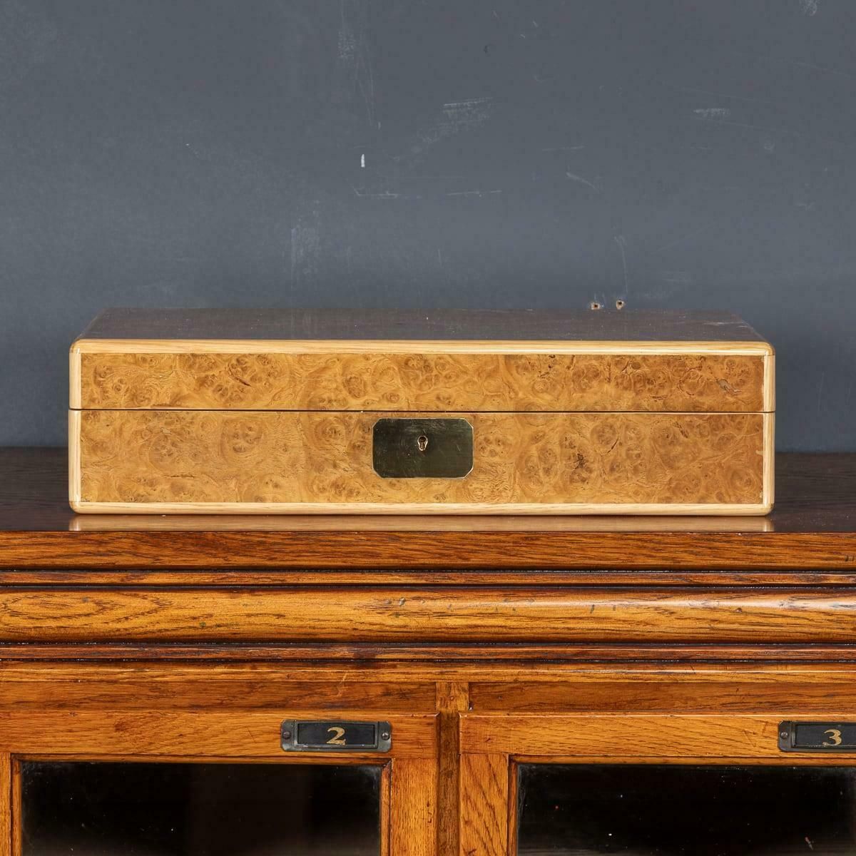 Contemporary Watch & Jewellery Box Made In Pollard Oak photo for sale