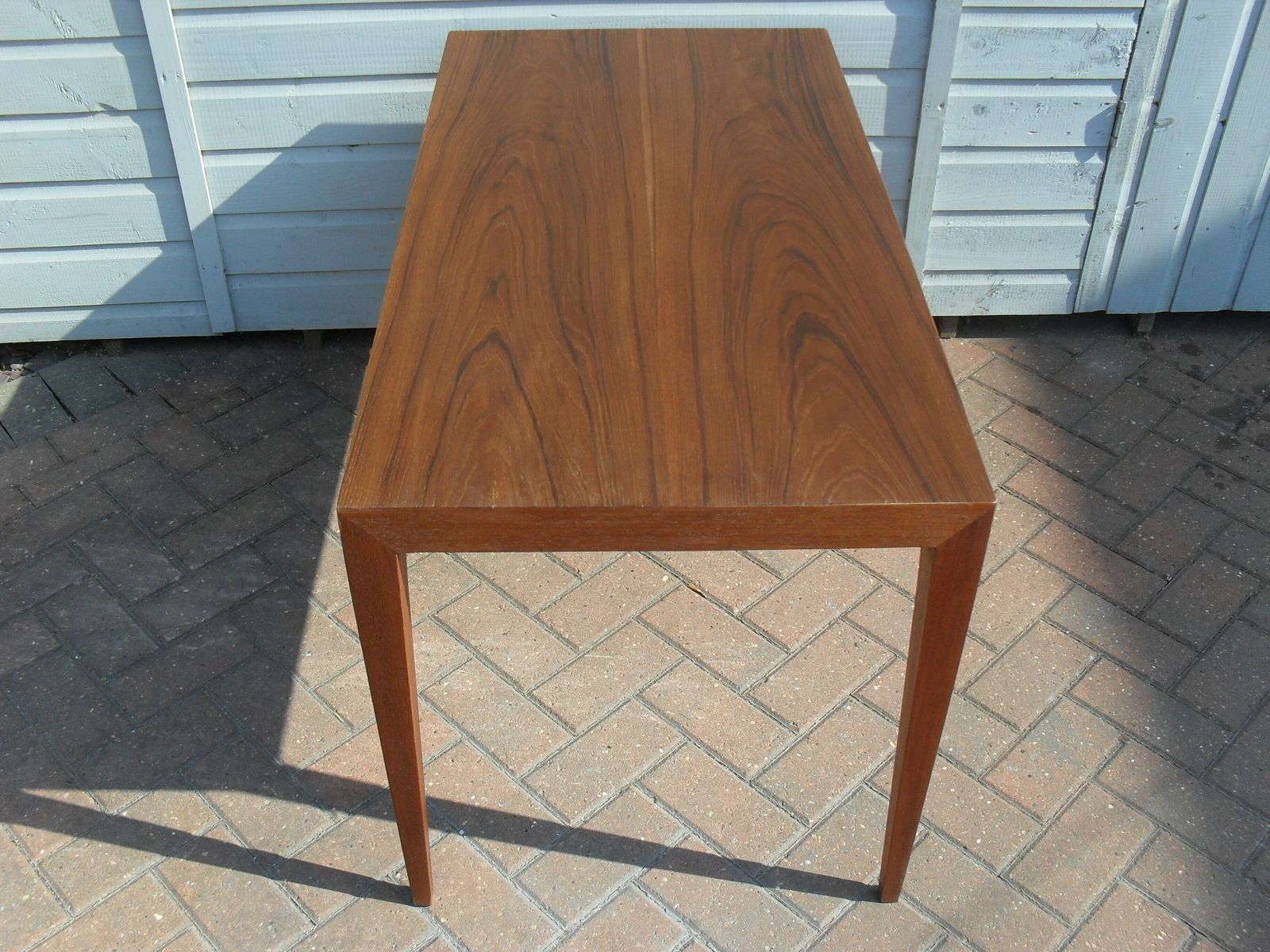 Mid Century Danish Teak Severin Hansen For Haslev Coffee Hallway Table photo vinterior