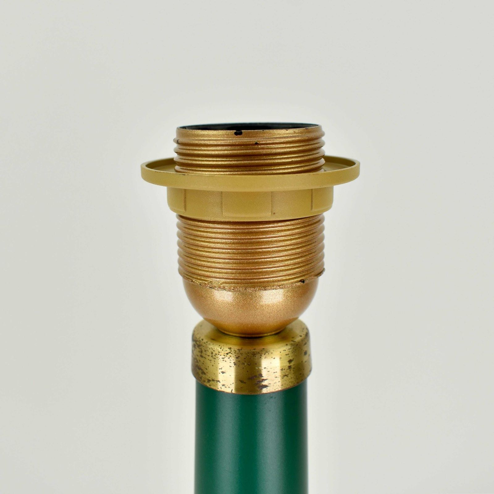 Murano Mid Century Modern Table Lamp Satined Glass Emerald Green | Vintage Accent Light Italian Scandinavian Gunnel Nyman Venini Holmegaard photo buy