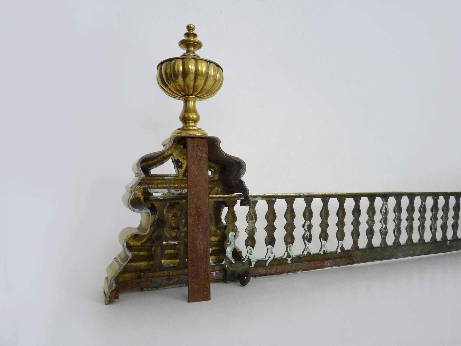 Fireplace Bar, Fireplace Bar, Fire Bar, Gilded Bronze Fireplace Front photo buy