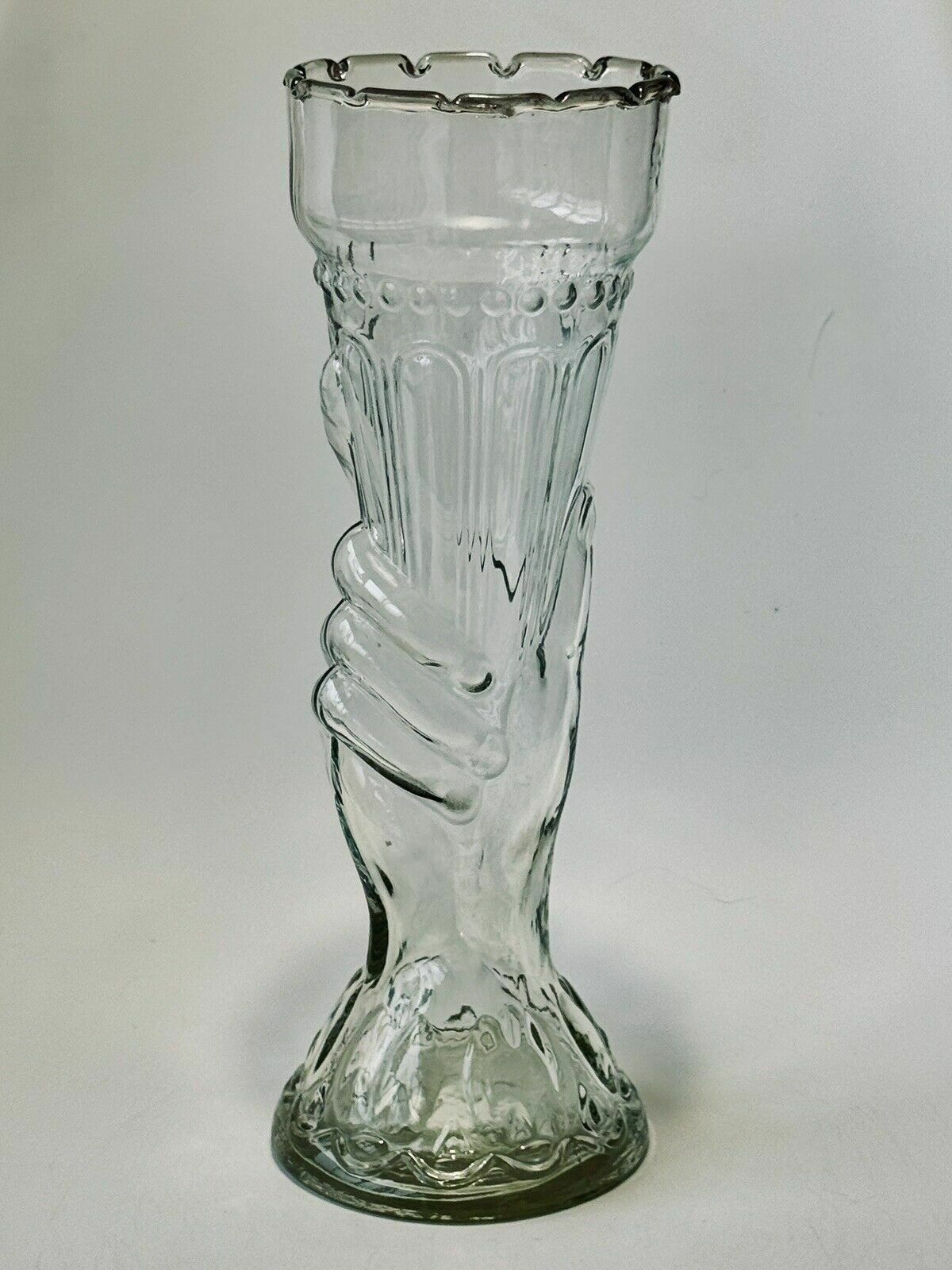 Statue Of Liberty French Antique Legras Glass Vase C1900 photo for sale