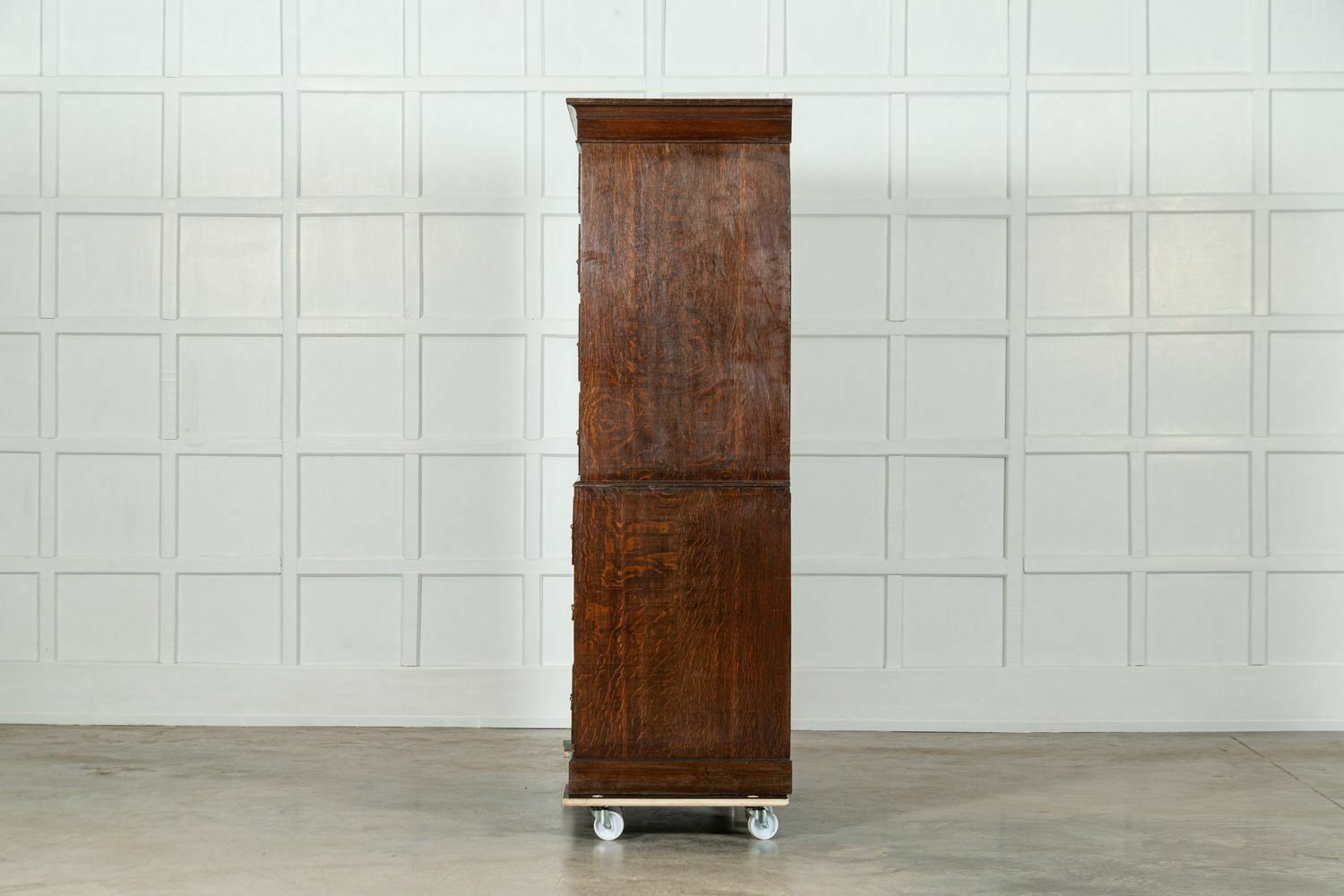 Large English Oak Tallboy Chest Drawers photo buy