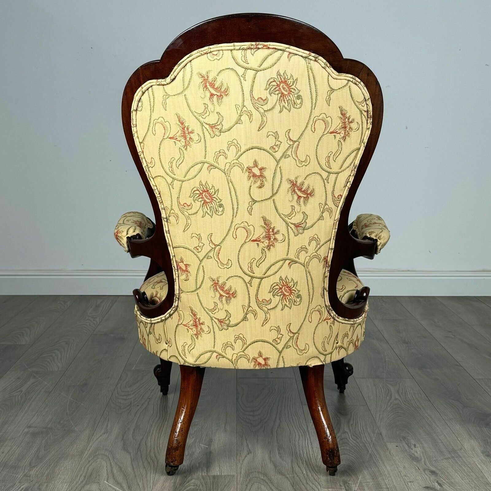 Antique 19th Century Armchair In Mahogany photo Furniture