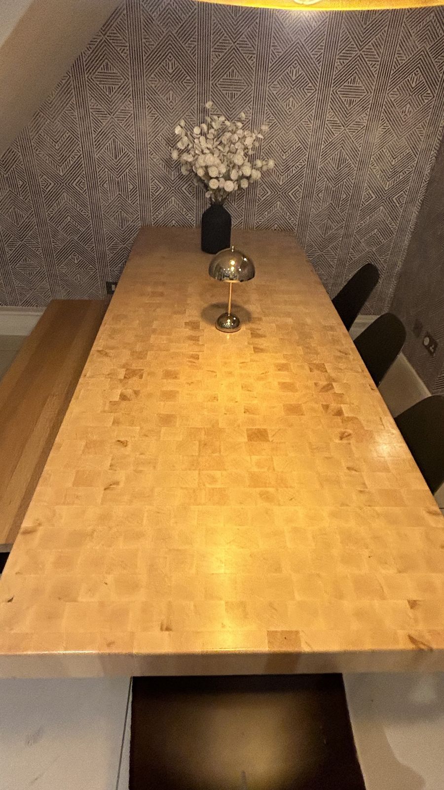 Stunning French Artisan Industrial Style Table photo for sale