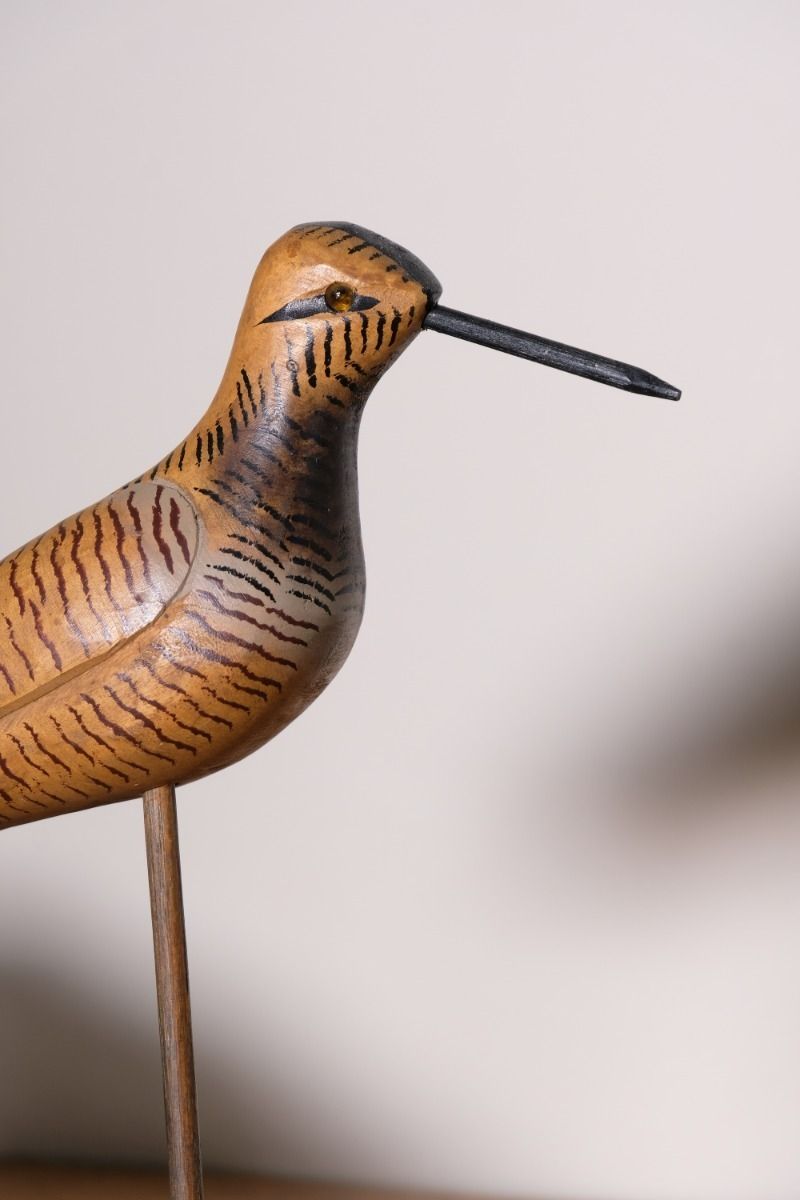Painted & Hand Carved Folk Art Bird 1001868 photo buy