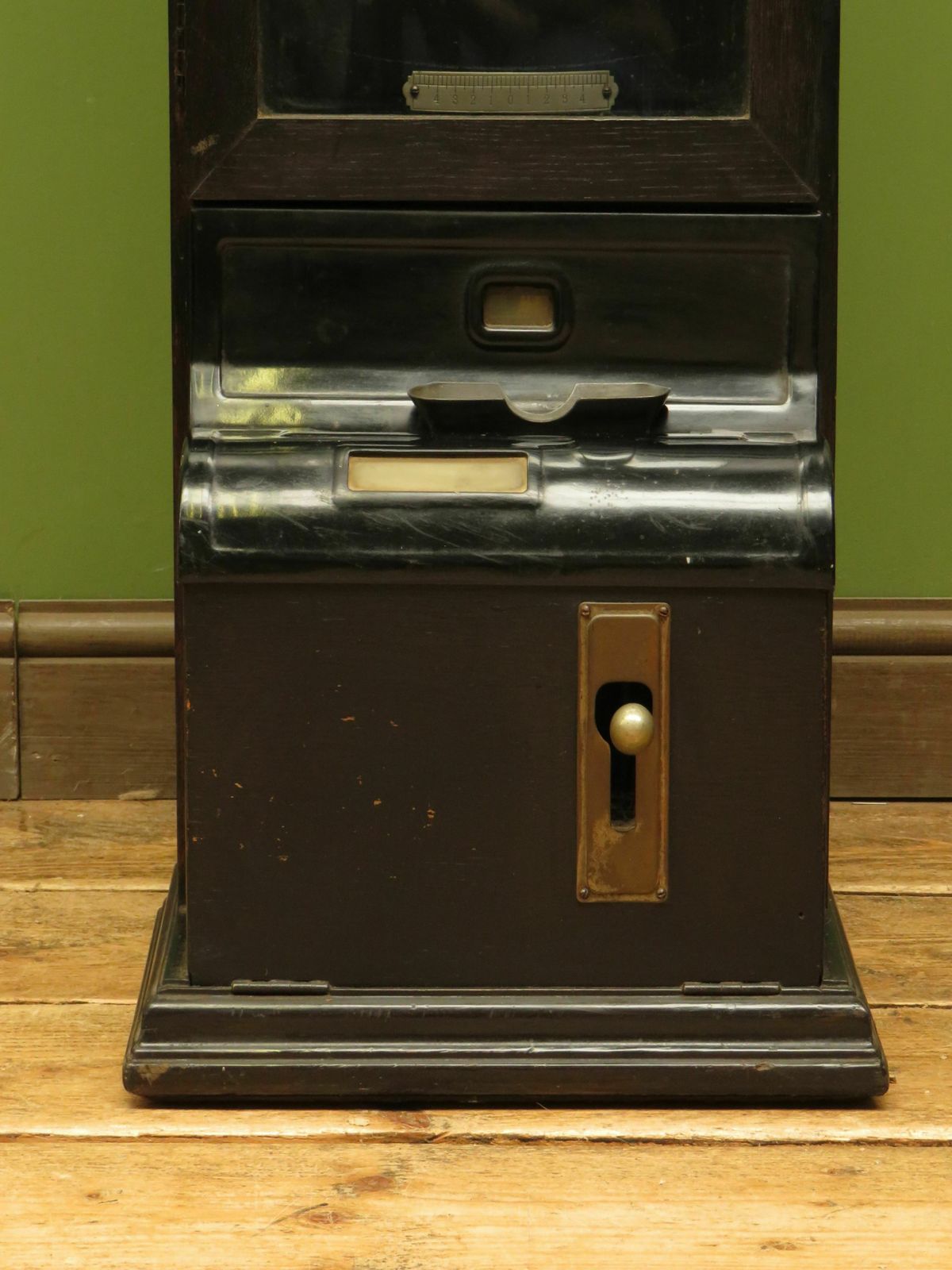 Antique Time Recorder Clock By The Time Recorder Supply & Maintenance Co photo furniture