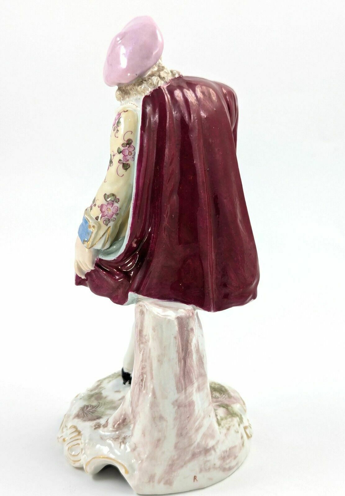 Antique Porcelain Figurine Of Dandy, Samson, France, Late 19th Century. photo for sale