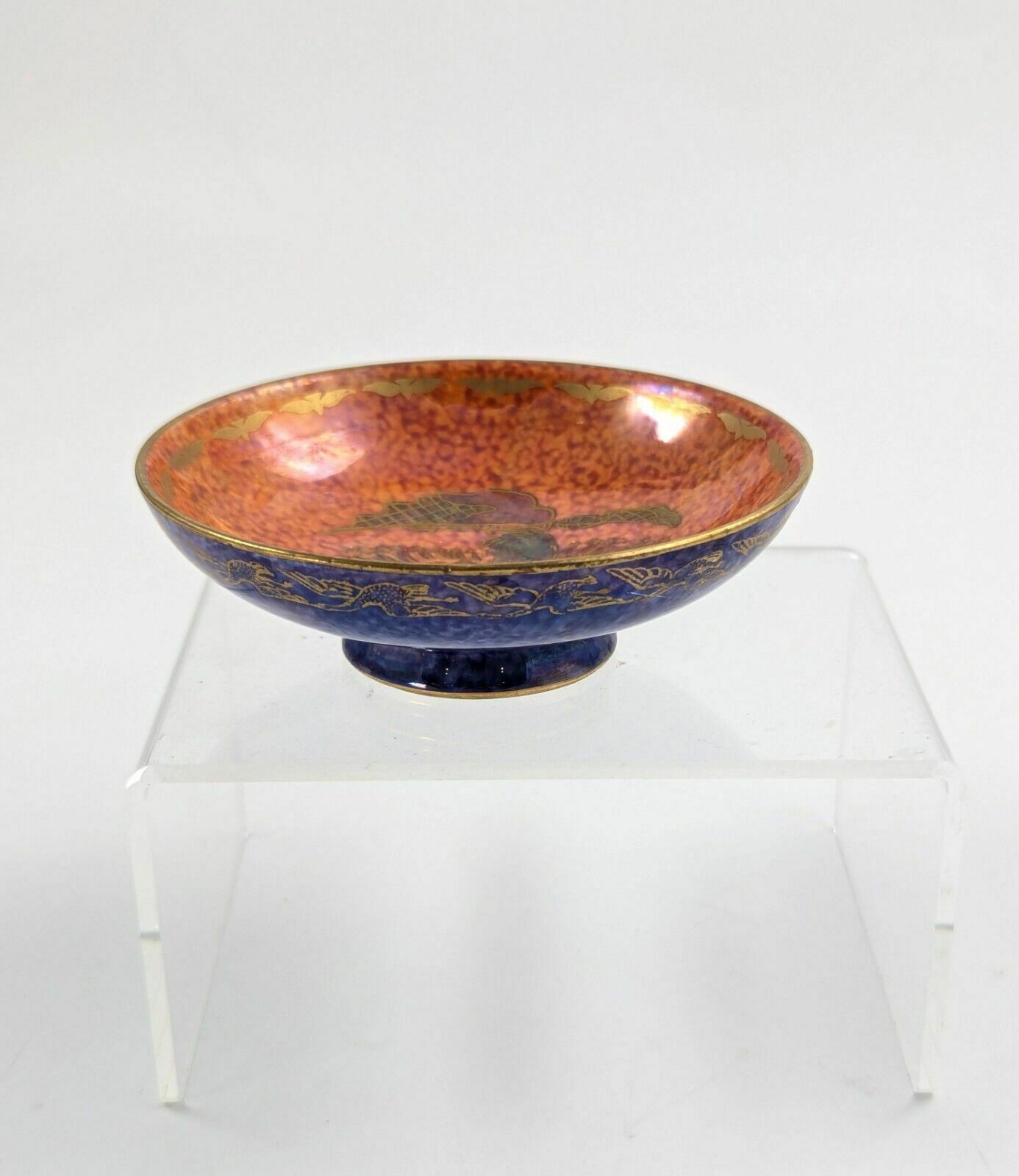 Daisy Makeig Jones ‘Flying Hummingbirds’ Lustre Bowl, Wedgwood, C. 1915 1920 photo for sale