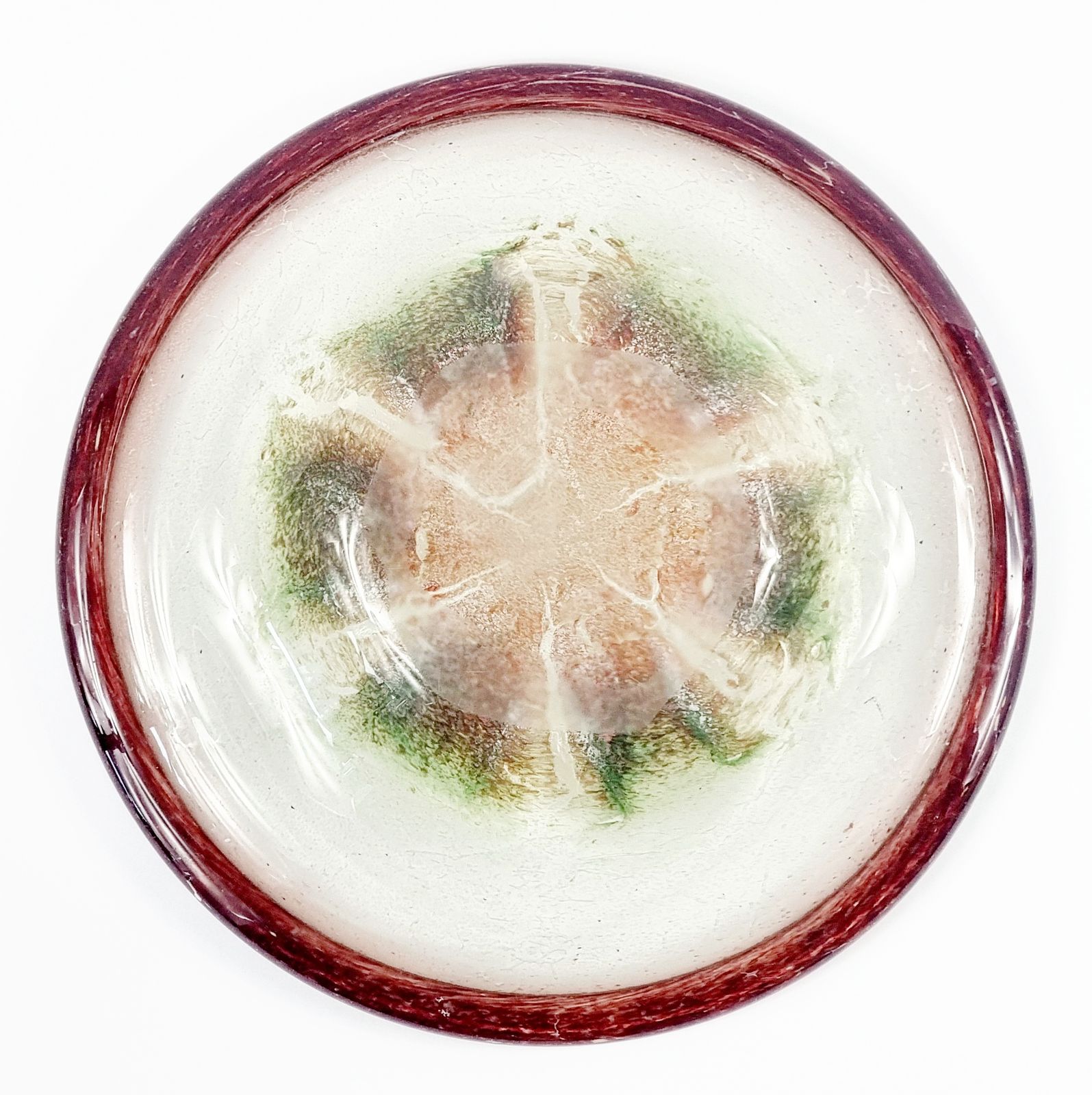 Very Large Art Deco Ikora Art Glass Bowl/Centerpiece By Karl Wiedmann For Wmf, Germany, 1920s/30s photo buy