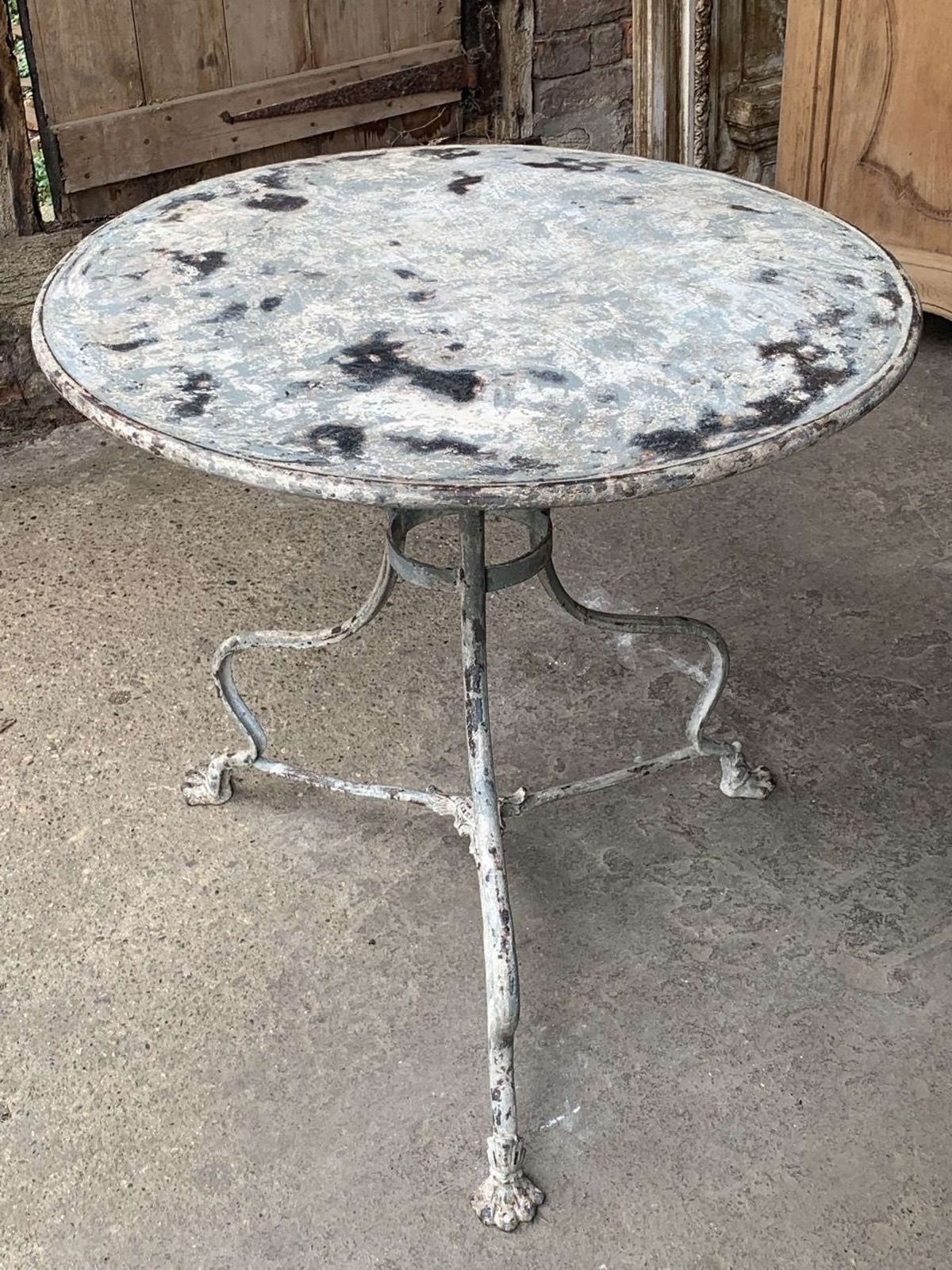 19th Century French Arras Garden Table photo for sale