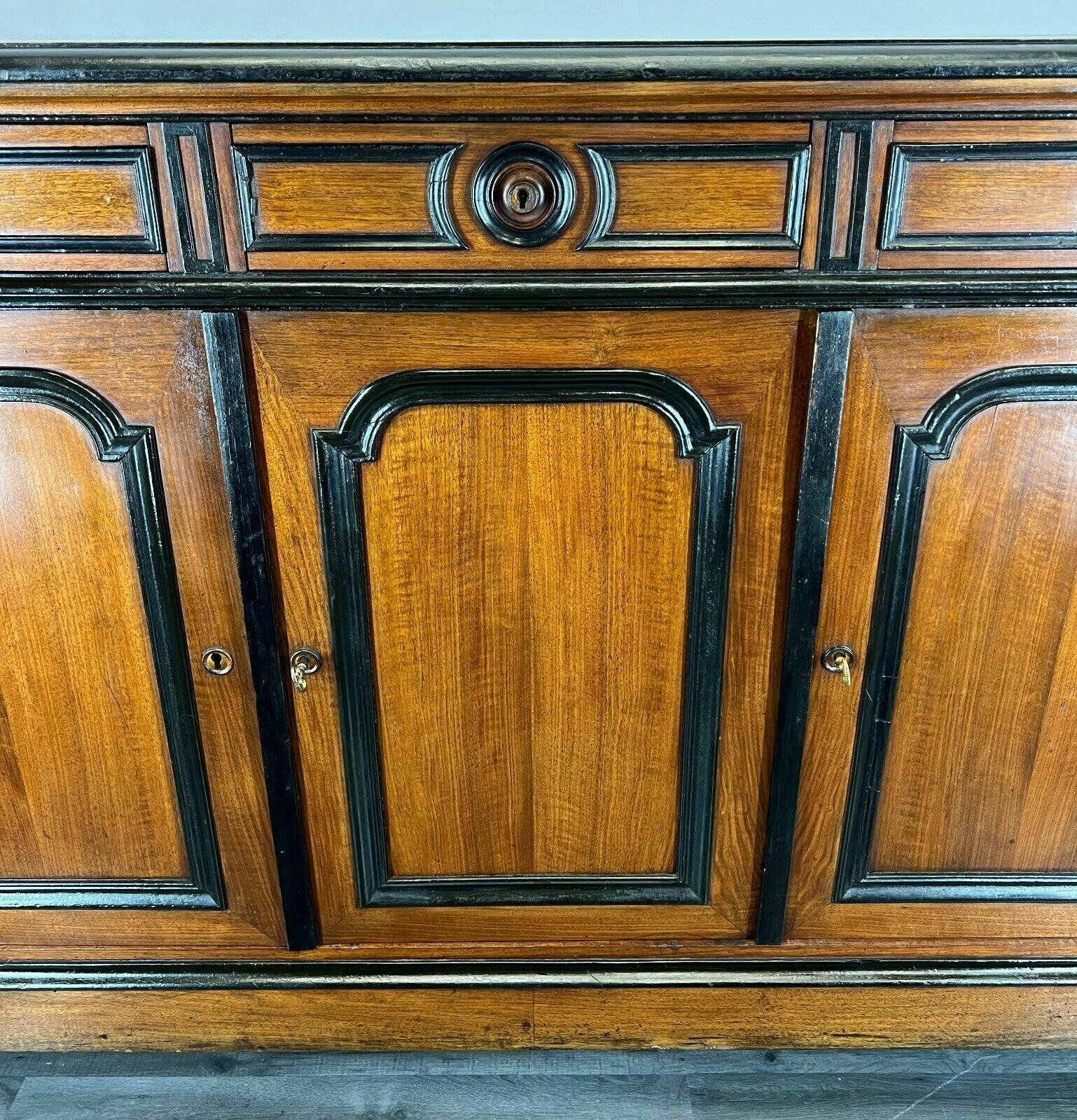 French Antique Mahogany Chest Of Drawers Sideboard photo buy