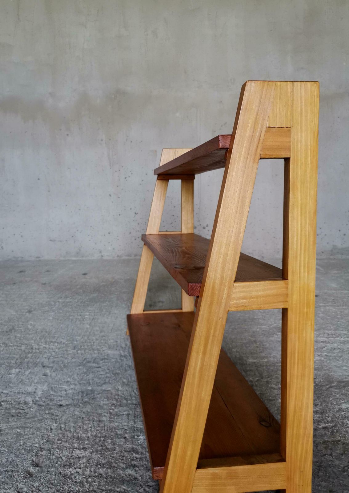 Axel Einar Hjorth Manner Pine And Elm Display Shelf, Swedish Cabinetmaker 1930s photo Furniture