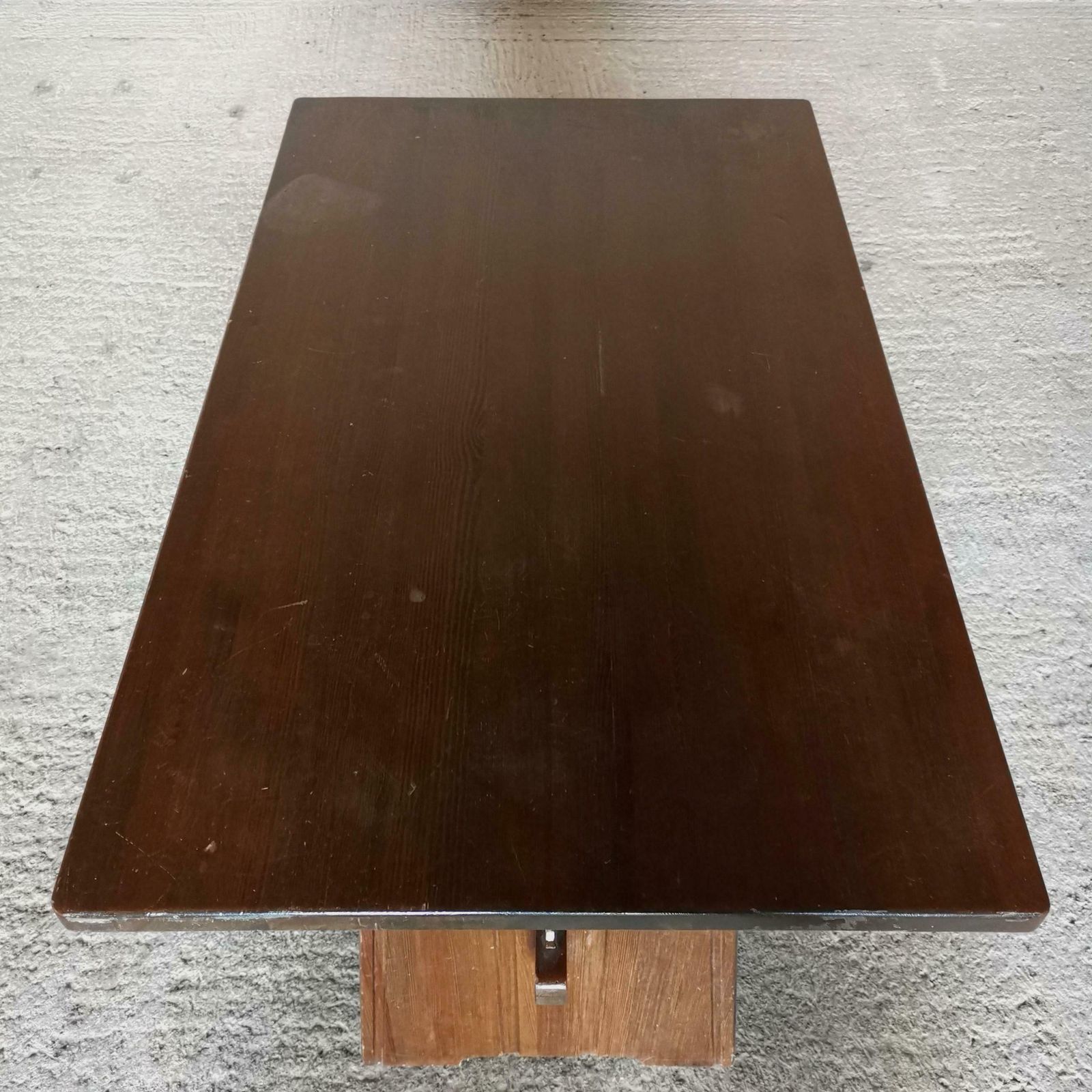 Dining Table In Solid Pine In The Style Of Axel Einar Hjorth And Göran Malmvall photo Furniture