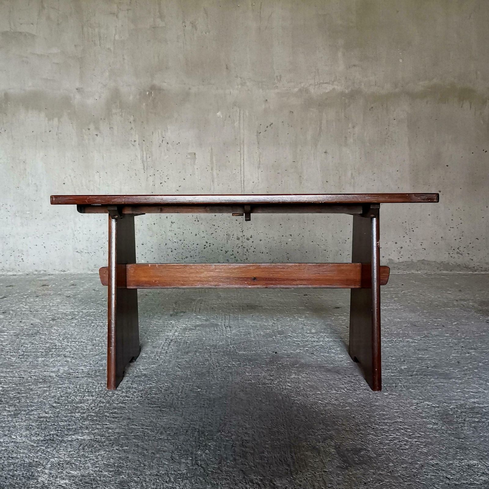 Dining Table In Solid Pine In The Style Of Axel Einar Hjorth And Göran Malmvall photo 2972.0