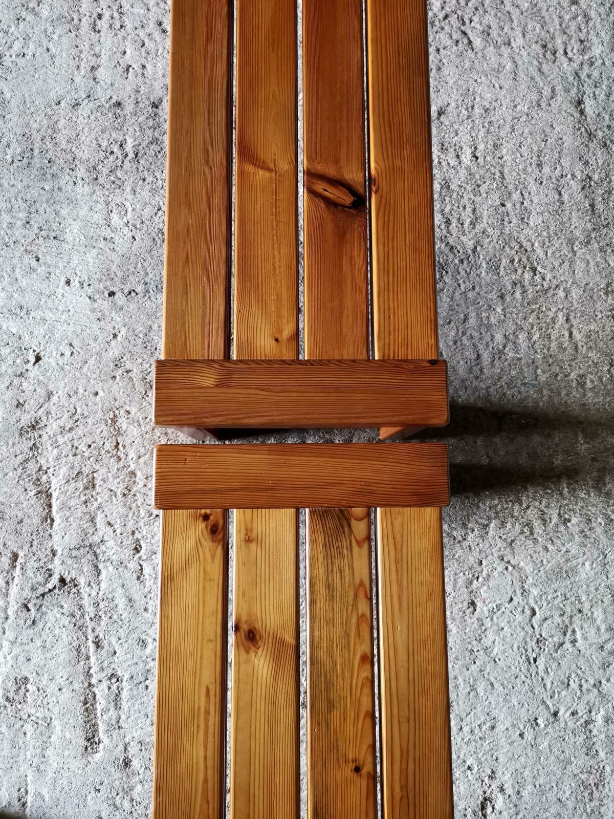 Swedish Bench / Coffee Table In Solid Oregon Pine. Manner Of Sven Larsson 1960s photo 2790.0
