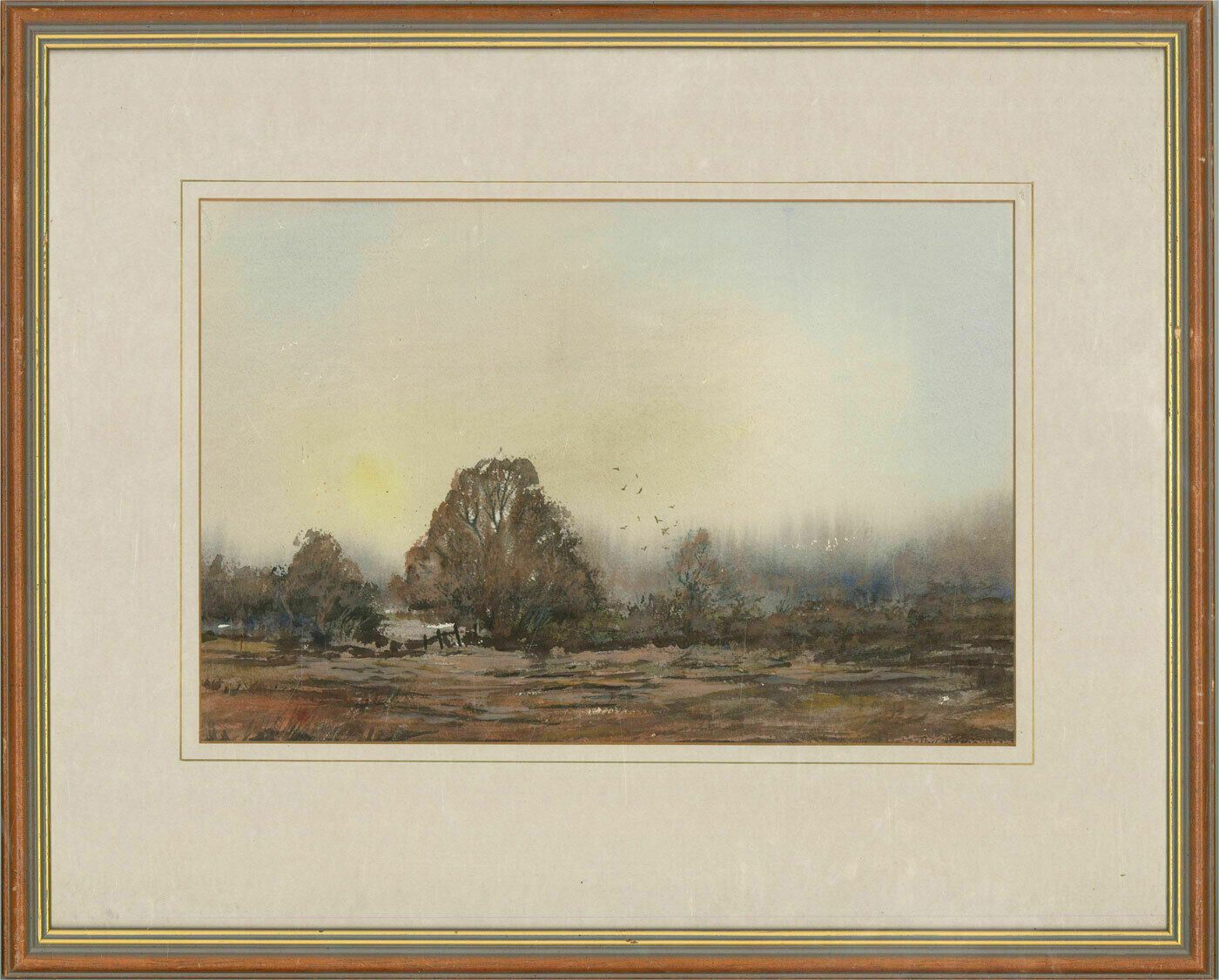 G. Dickman   20th Century Watercolour, Early Morning