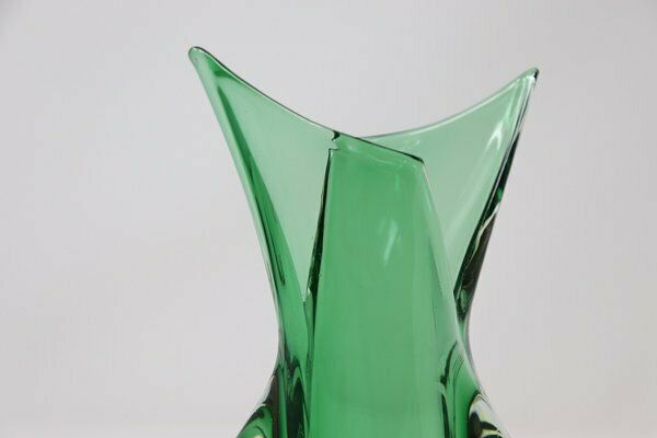 Home Decor Italian Vase In Murano Art Glass Attributed To Flavio Poli For Seguso, 1960s photo