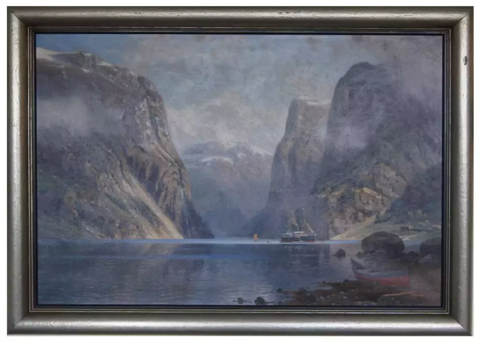 Norwegian Fjord View Johannes Harders (German, 1871 1950)