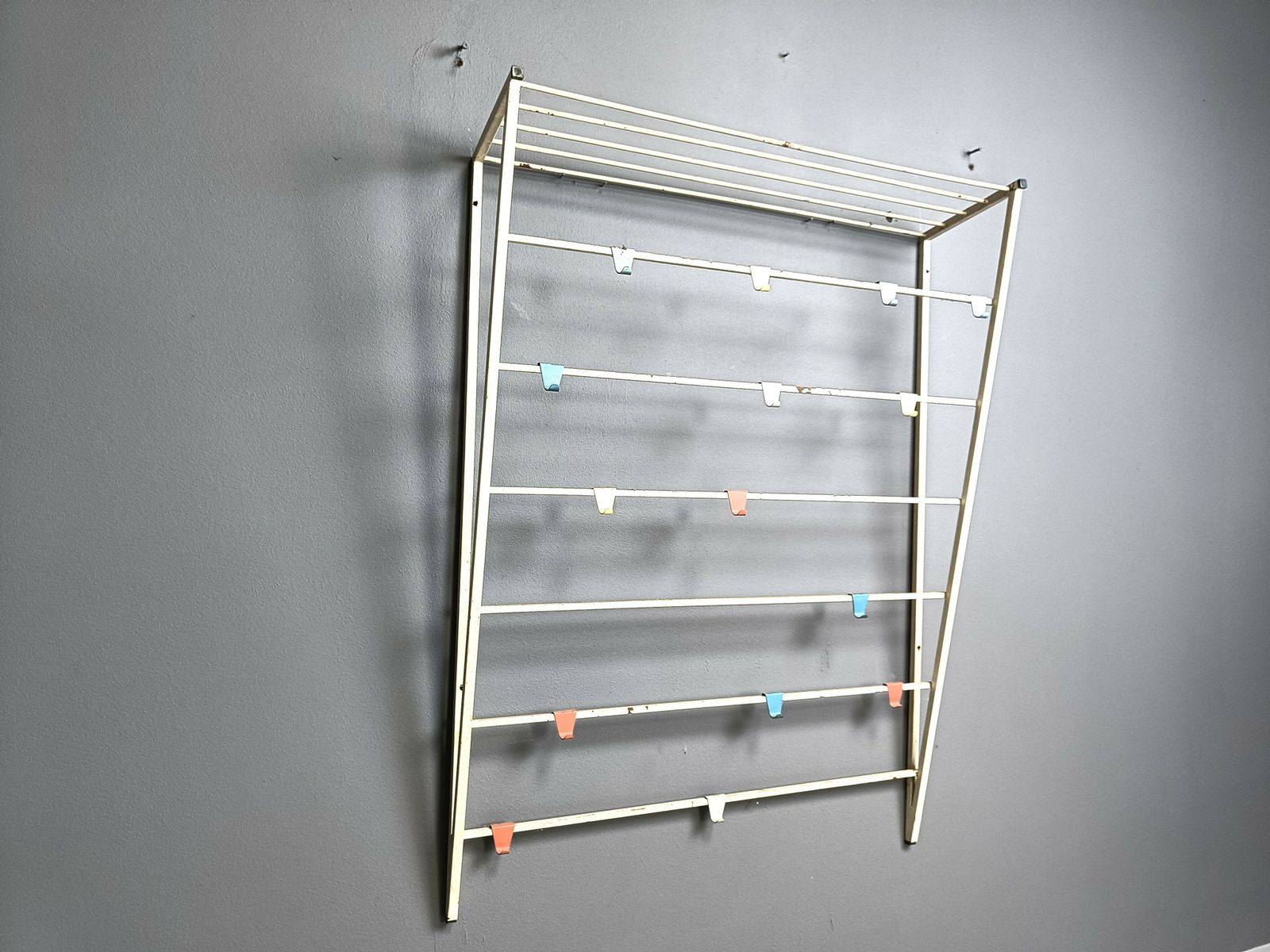 Vintage Coat Rack By Tjerk Reijenga For Pilastro, 1950s photo vinterior