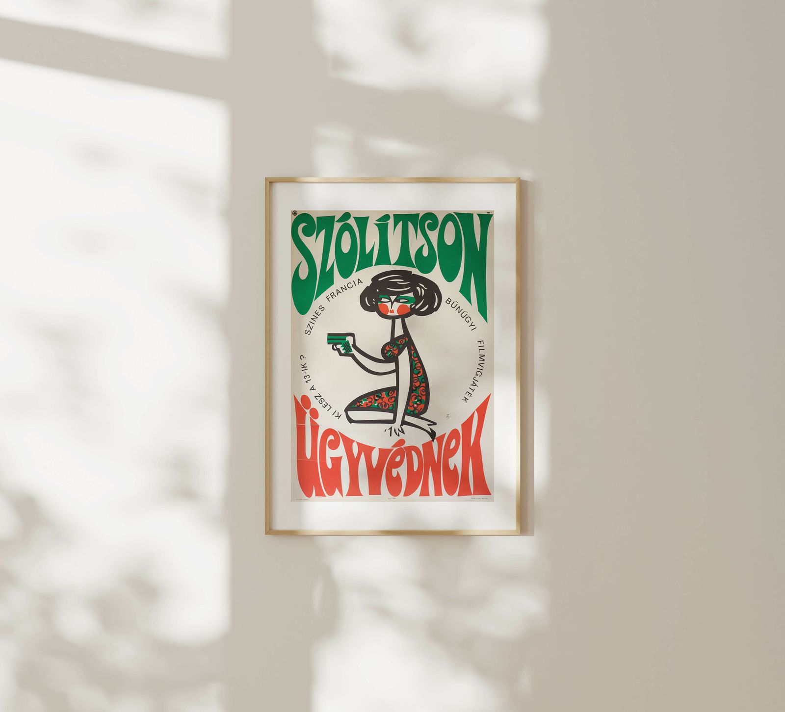 Call My Lawyer   Original Hungary Poster | 1967 photo for sale