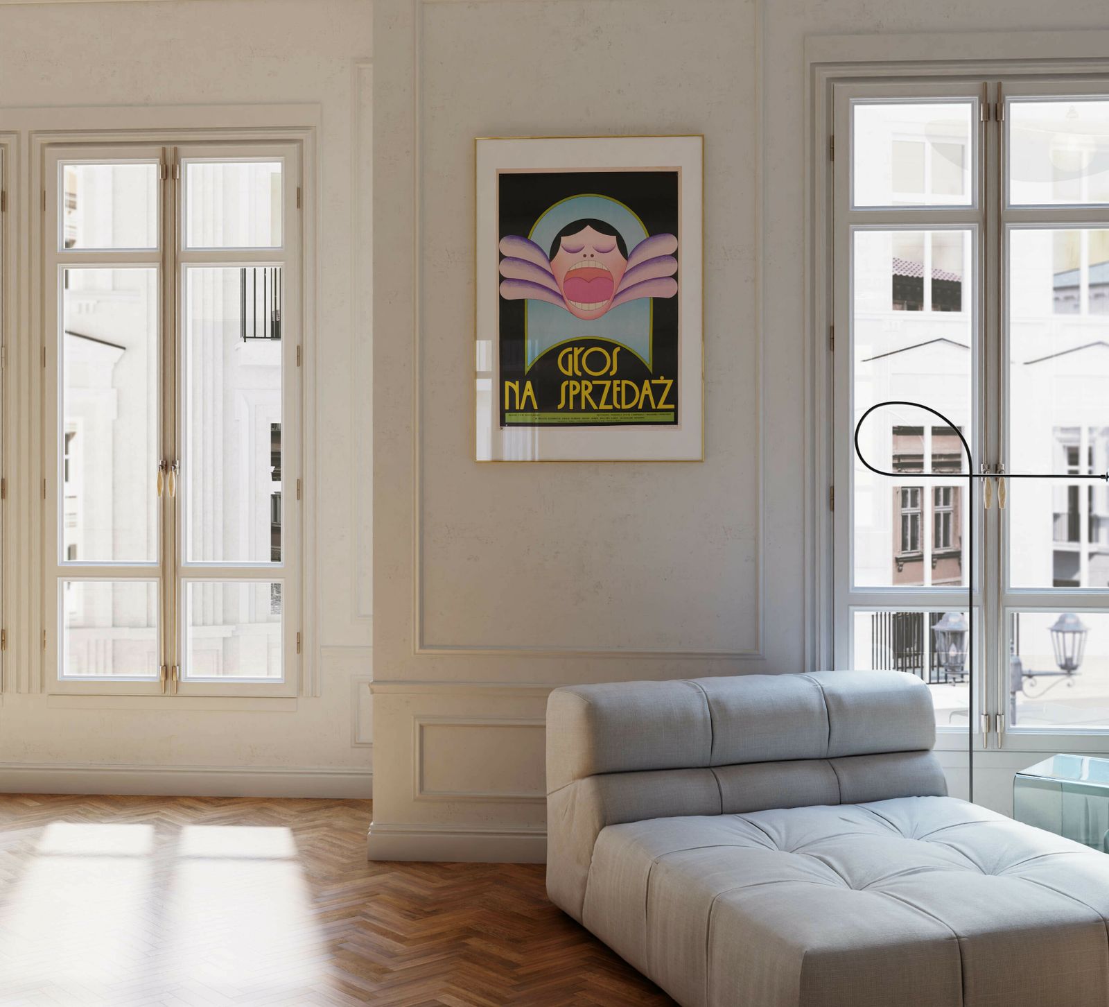 Voice For Sale   Original Poland Poster | 1973 photo furniture