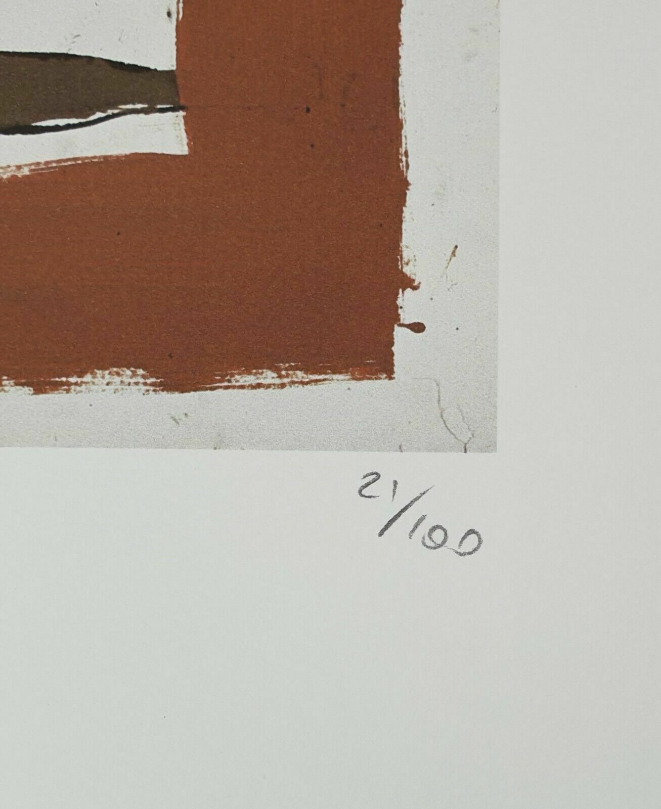 Jean Michel Basquiat, Victor (Ideal), Plate Signed Lithograph photo for sale
