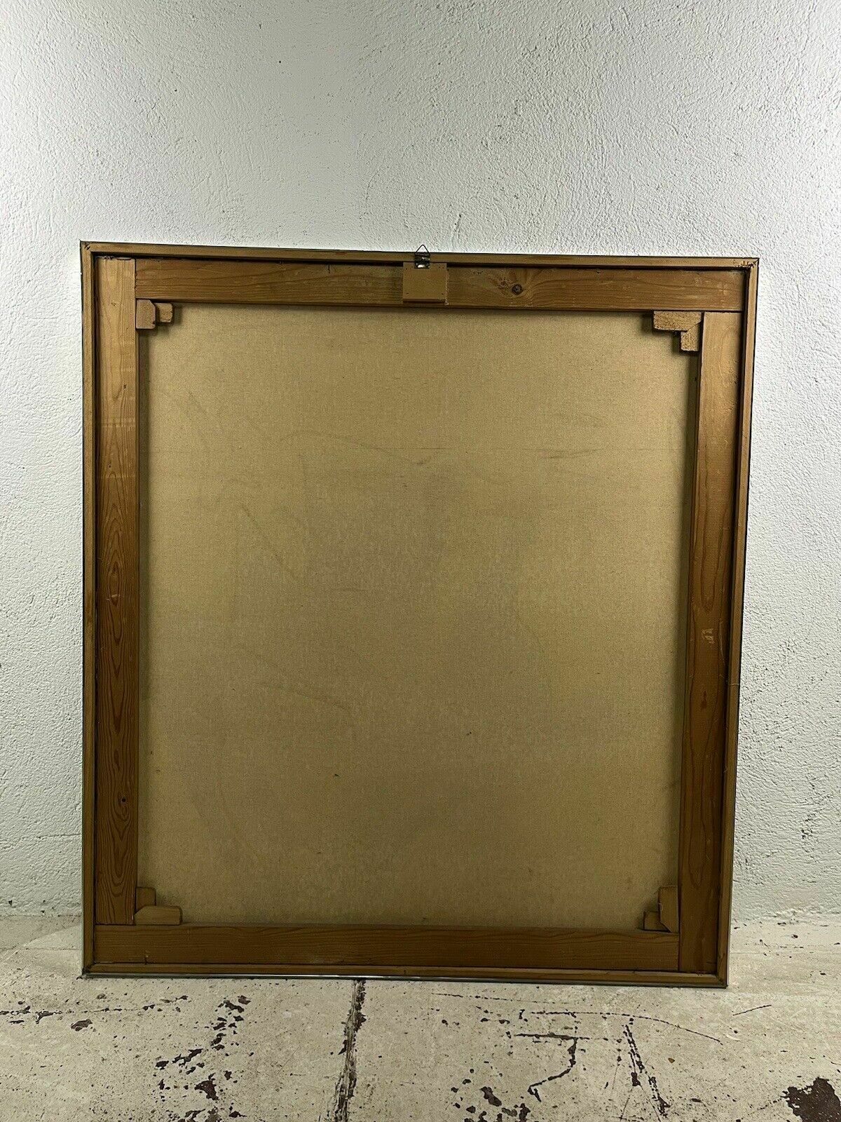 photo vinterior Abstract Painting Mixed Media Canvas Domenico Pellicano 80's Vintage Design