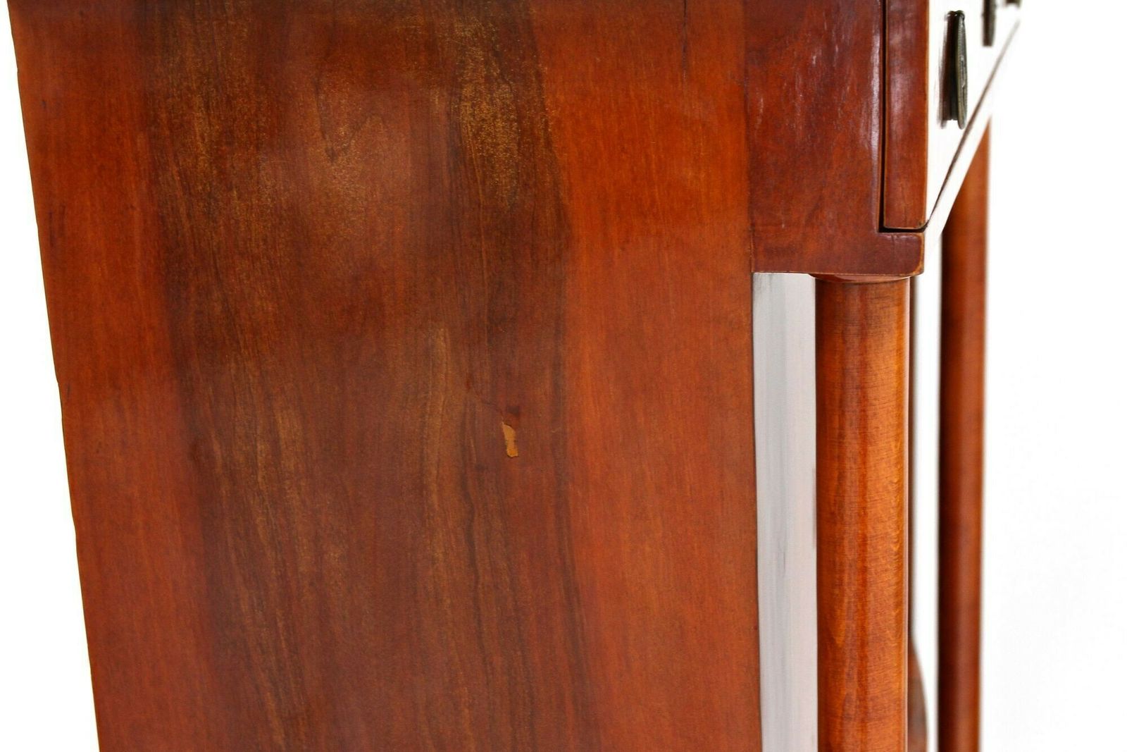 photo buy 19th Century Biedermeier Nutwood Secretary Desk/ Secretaire, Austria Ca. 1820/25