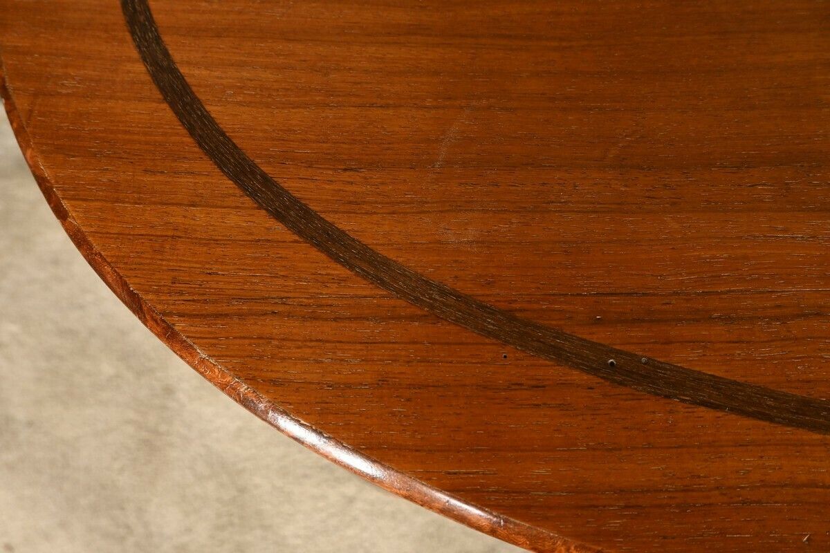 Mahogany And Rosewood Gueridon Table, Art Deco – 1930 photo vinterior